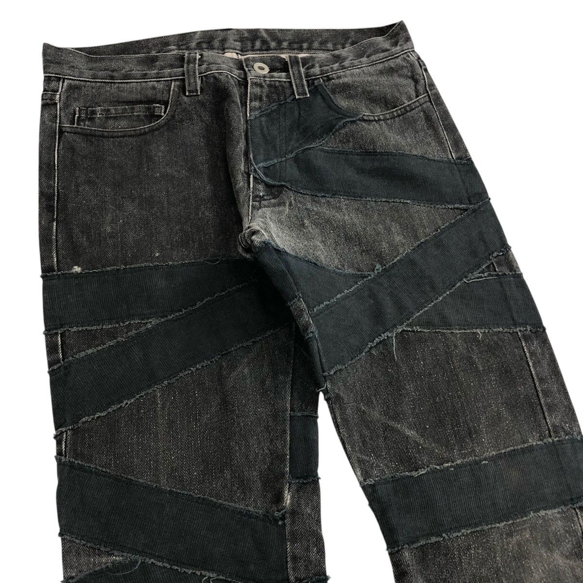 Japanese Brand Edge Rupert Distressed Seditionaries Hysteric Hagi Jeans Goa Size US 30 / EU 46 - 3 Thumbnail