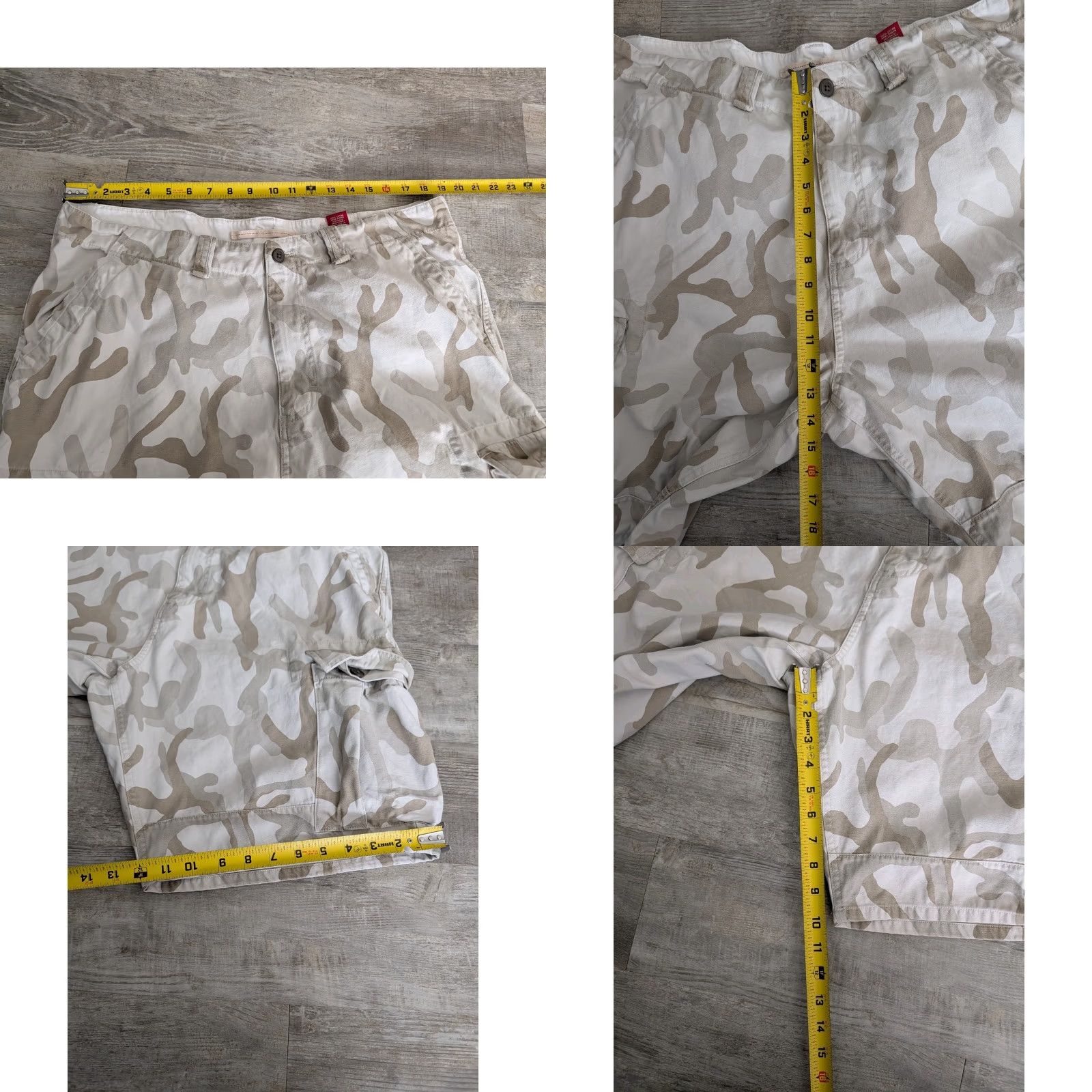 Chaps Chaps Denim Camouflage Cargo Shorts Men 38x10 Workwear EUC Size US 38 / EU 54 - 8 Thumbnail