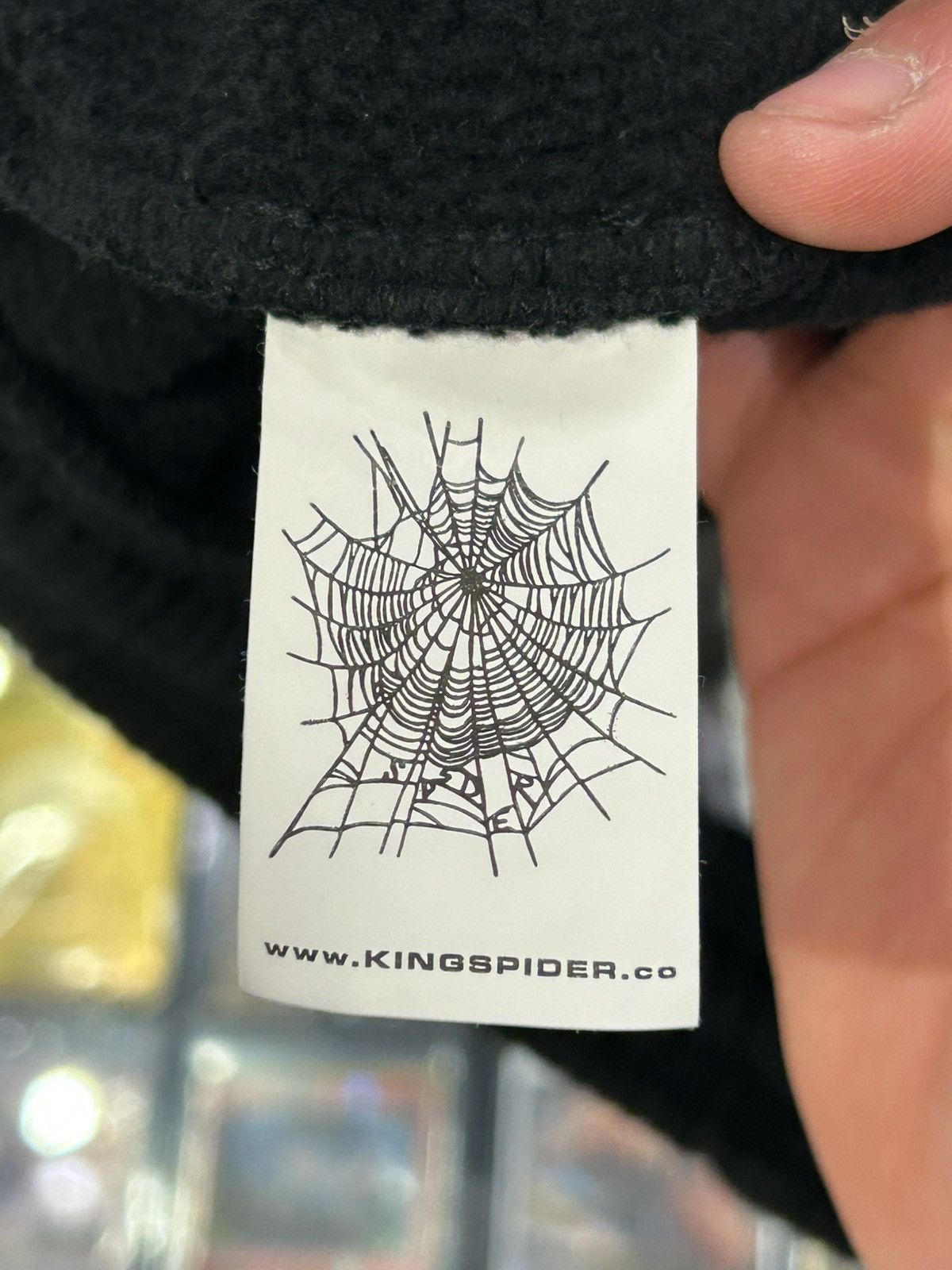 Sp5der Sp5der angel number hoodie black/pink Size US 34 / EU 50 - 6 Thumbnail
