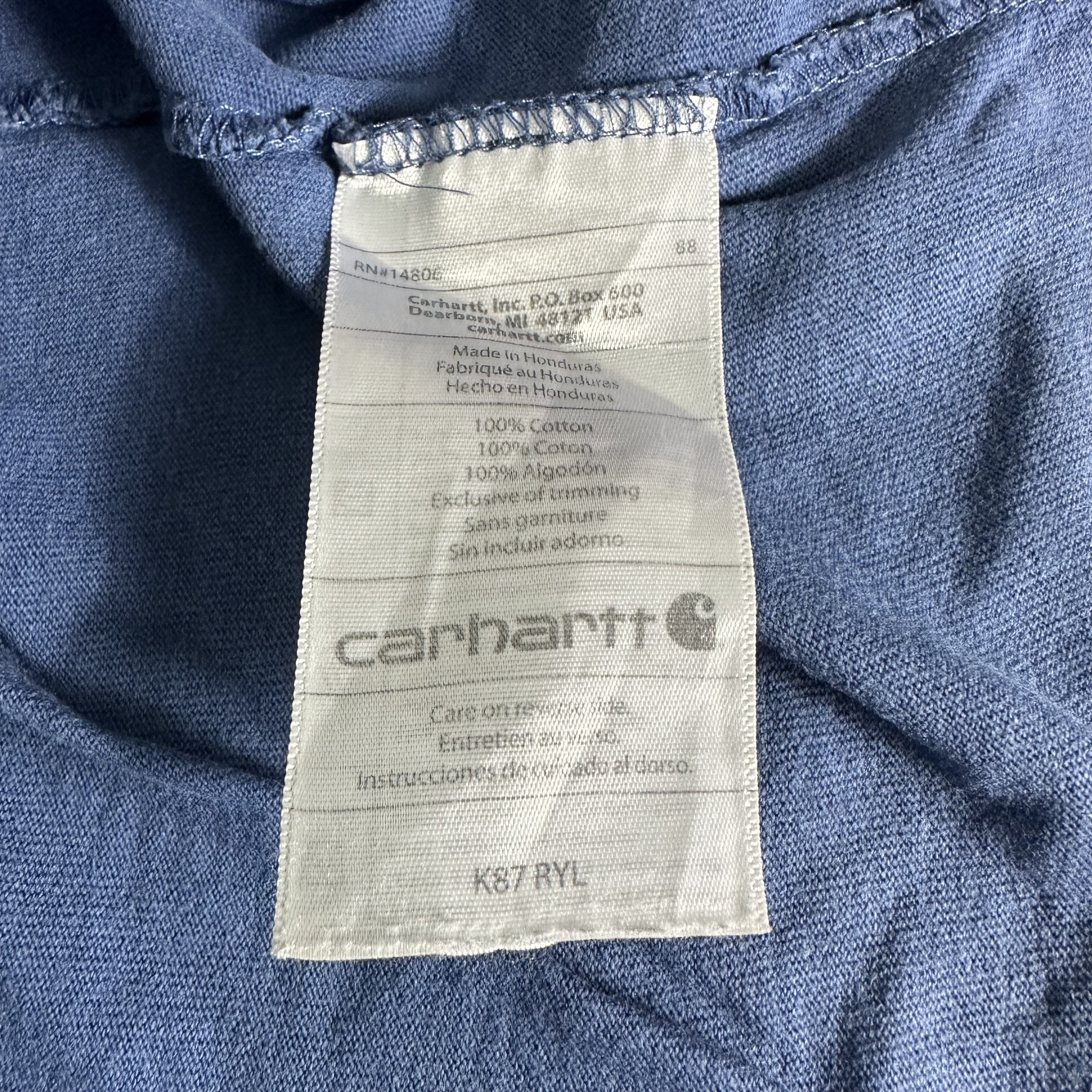 Carhartt 🔥RARE🔥Vintage Carhartt Single Pocket T-shirt Size US XL / EU 56 / 4 - 6 Thumbnail