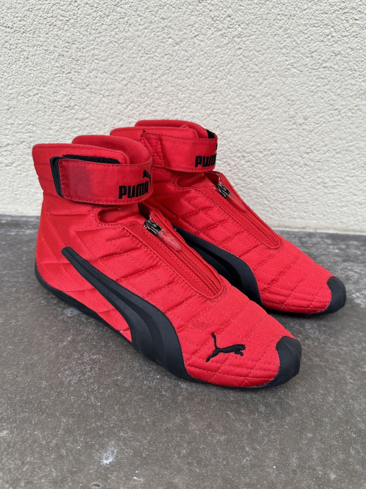 Puma Streetwear Vintage Puma vintage Speedcat High y2k Rare Moto Sneakers Grailed