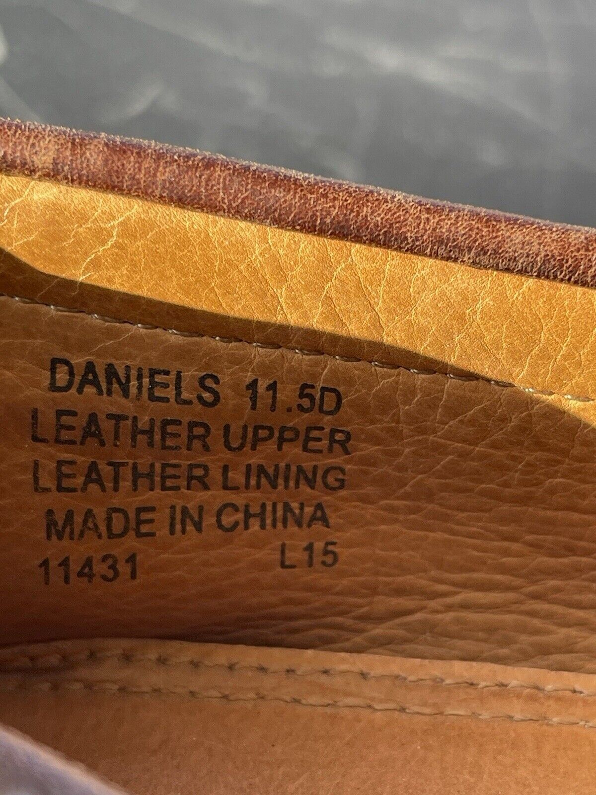 Polo Ralph Lauren POLO RALPH LAUREN Men's Leather Brown Shoes Size 11.5 D Size US 11.5 / EU 44-45 - 6 Thumbnail