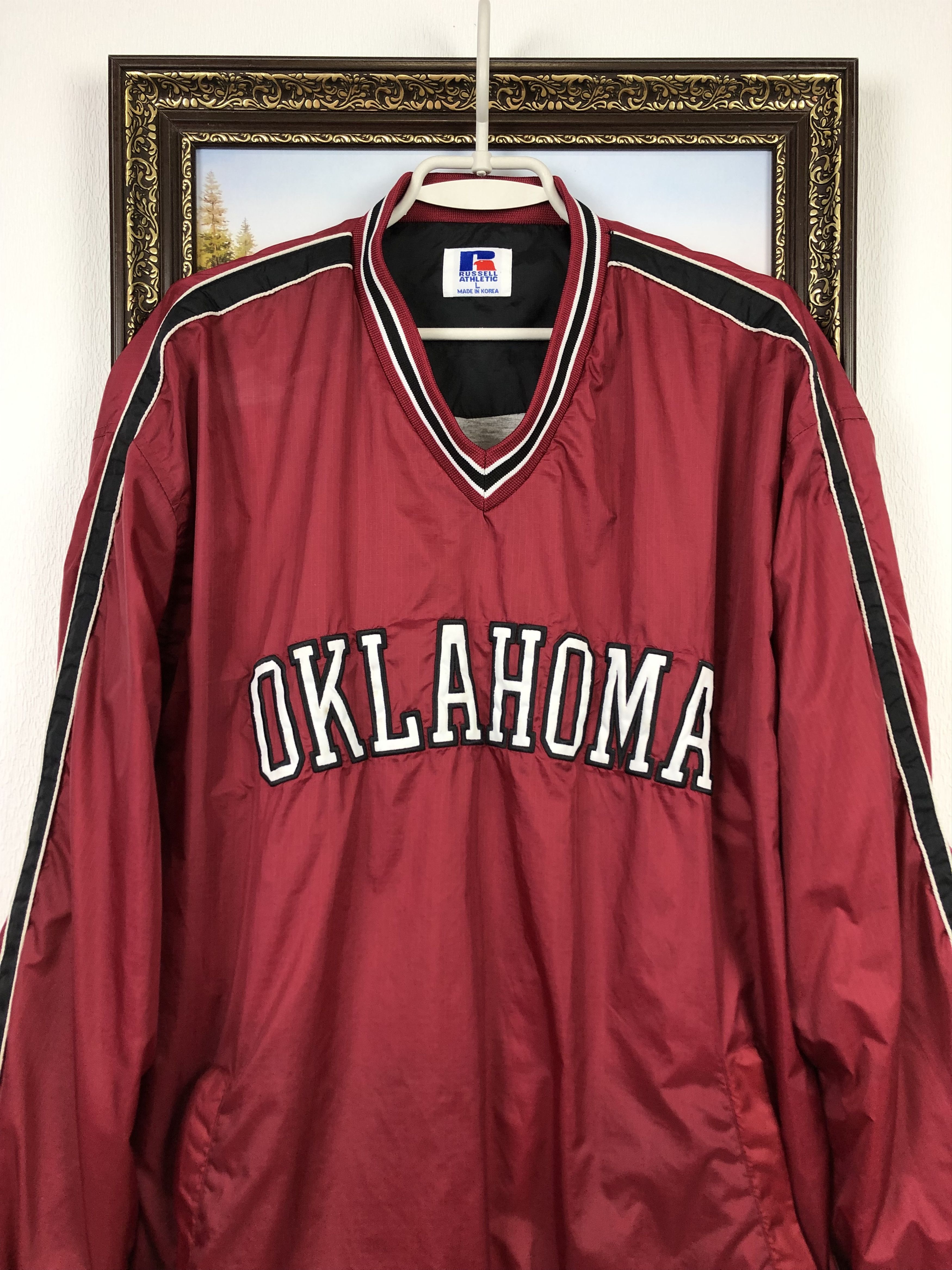 Vintage Vintage Oklahoma Sooners Football Jacket Sweatshirt Size US L / EU 52-54 / 3 - 2 Thumbnail