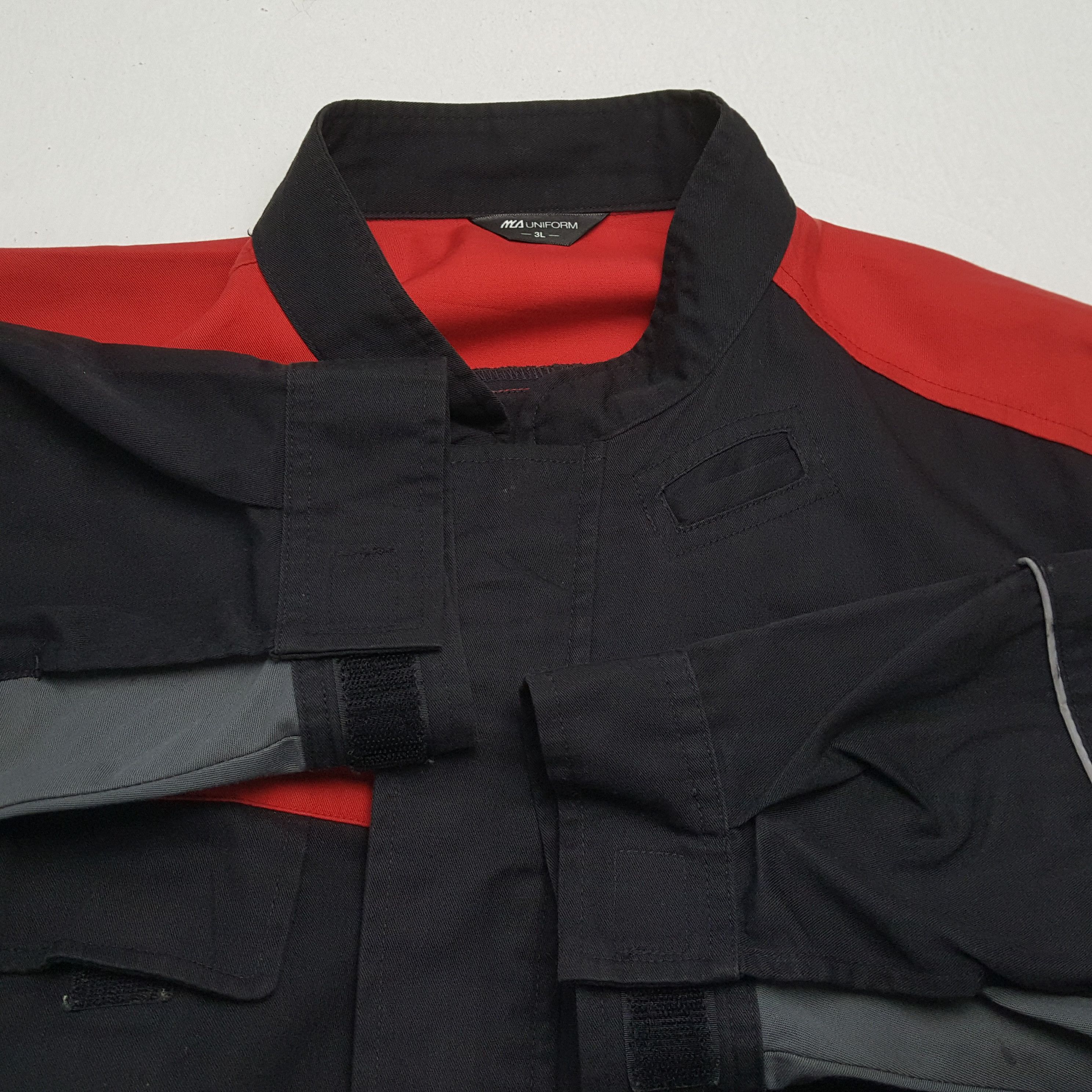 Japanese Brand × Vintage MITSUBISHI MOTOR Racing Workwear Style Coverall Jacket Size US XL / EU 56 / 4 - 13 Thumbnail