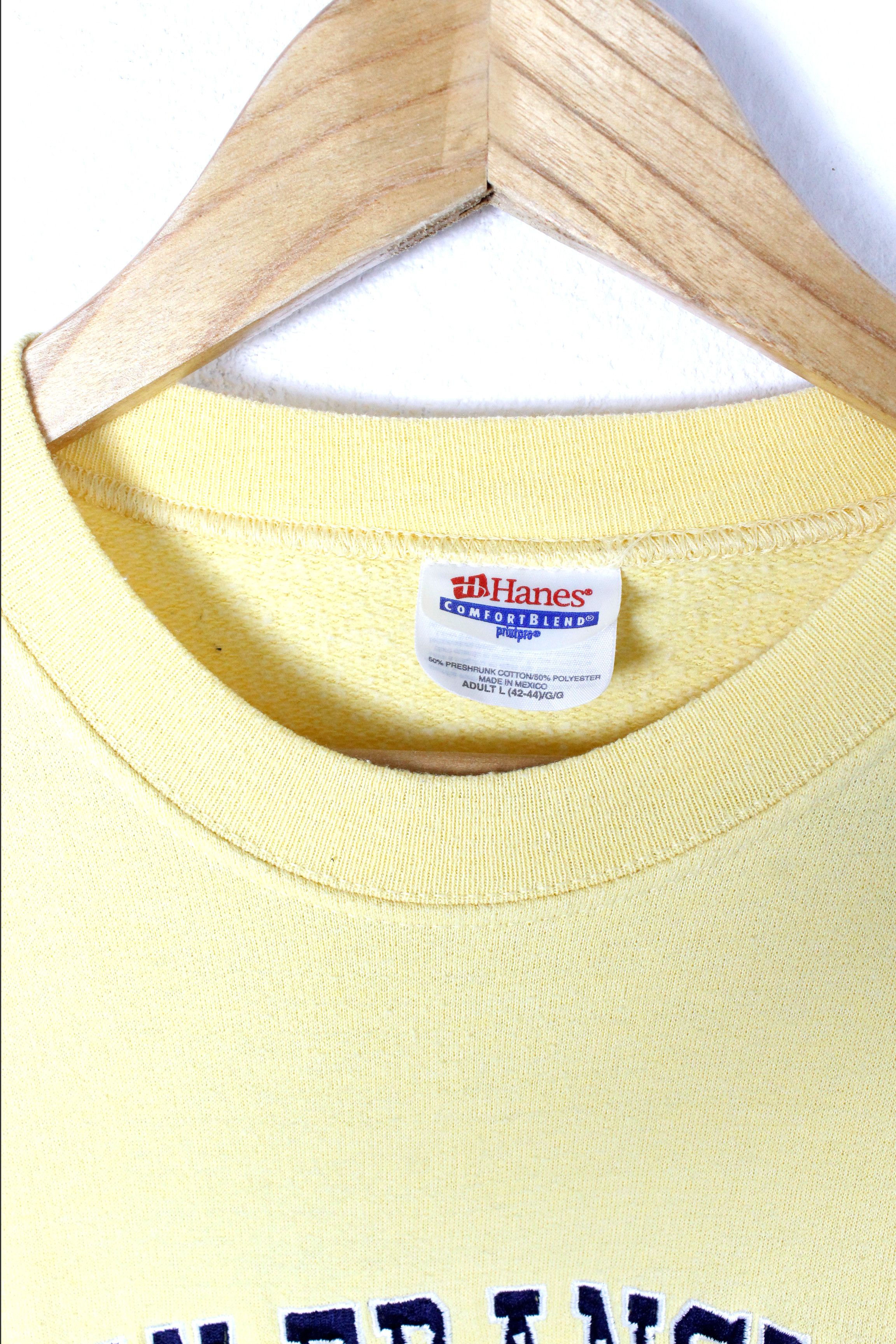 Vintage Vintage San Francisco California Logo Yellow Sweatshirt 90s Size US L / EU 52-54 / 3 - 4 Thumbnail