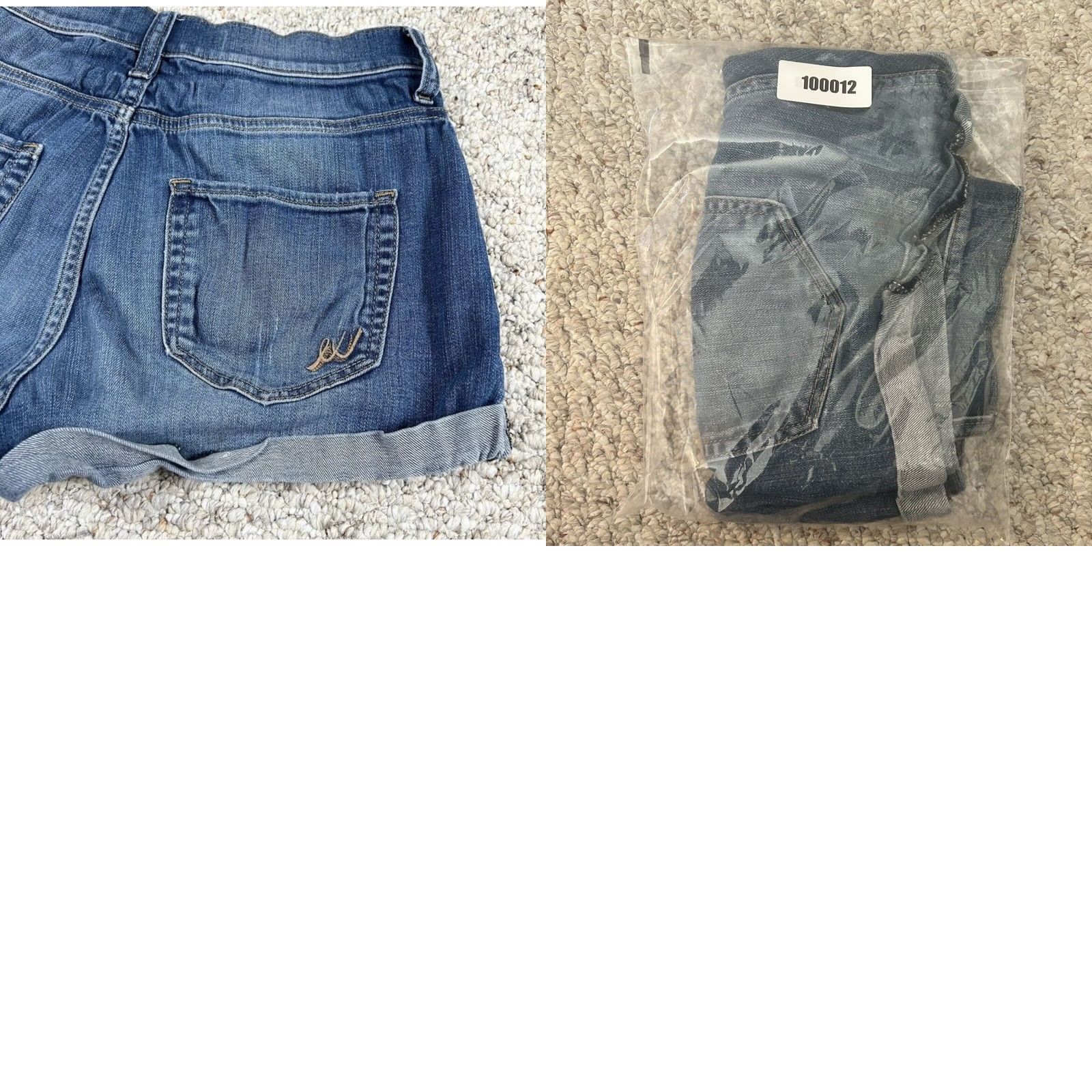 Express Express Jeans Women Shorts Size 4 Button Fly High Waist Distressed Cuffed Denim Size 27" / US 4 / IT 40 - 9 Thumbnail