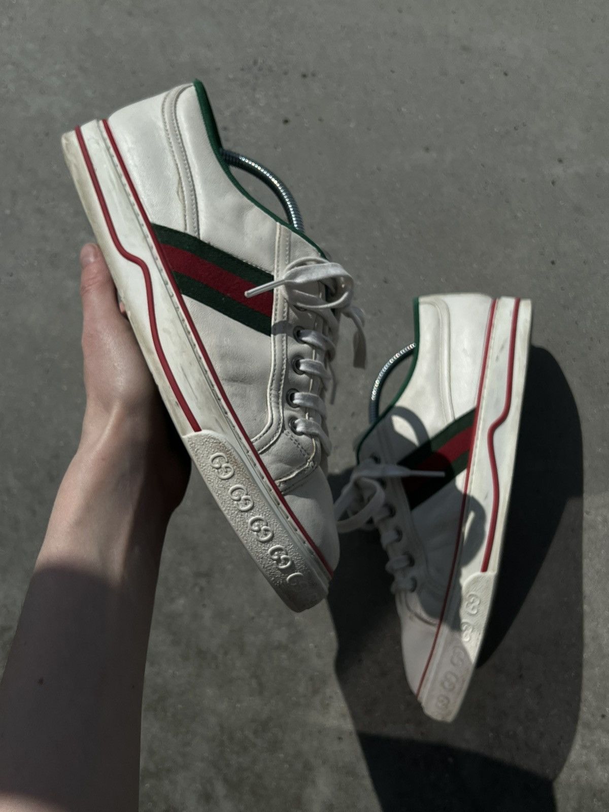 Gucci Gucci tennis 1977 ace low-top sneakers Size US 7 / EU 40 - 1 Thumbnail