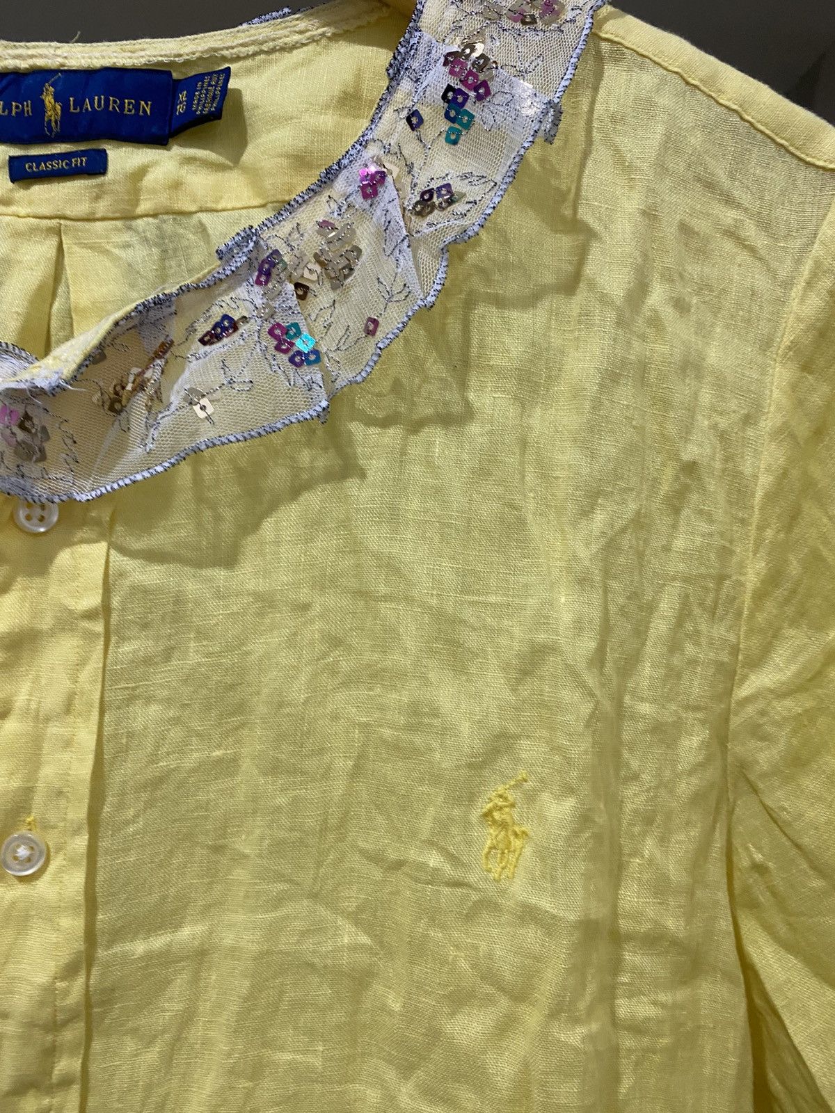Ralph Lauren Ralph Lauren Button Shirt Archived Style AA0136 Size XL / US 12-14 / IT 48-50 - 3 Thumbnail