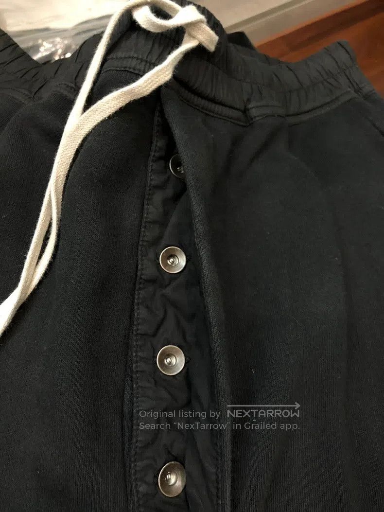Rick Owens Rick Owens size XS Drop Crotch Drawstring Cuffed Sport Pan Size US 27 - 8 Thumbnail