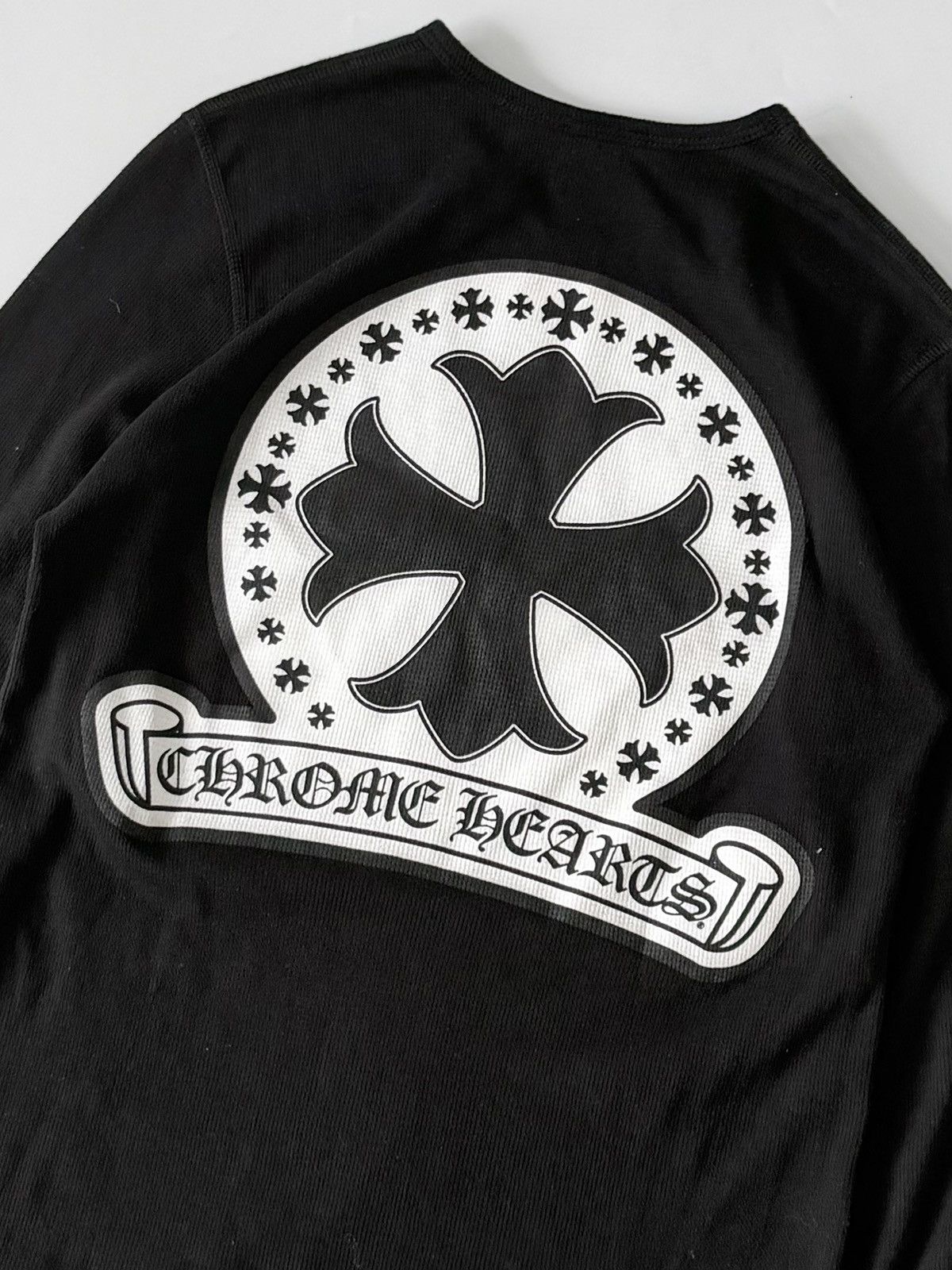 Chrome Hearts Chrome Hearts Cross Scroll Thermal Long Sleeve Size US M / EU 48-50 / 2 - 11 Thumbnail