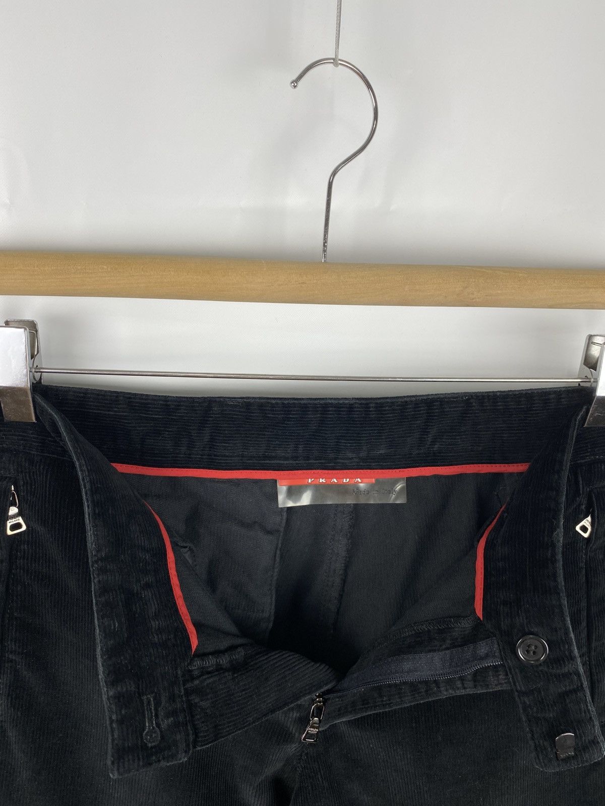 Prada Prada Corduroy Cotton Men Pants Red Tab Archive size 46 Size US 30 / EU 46 - 13 Thumbnail