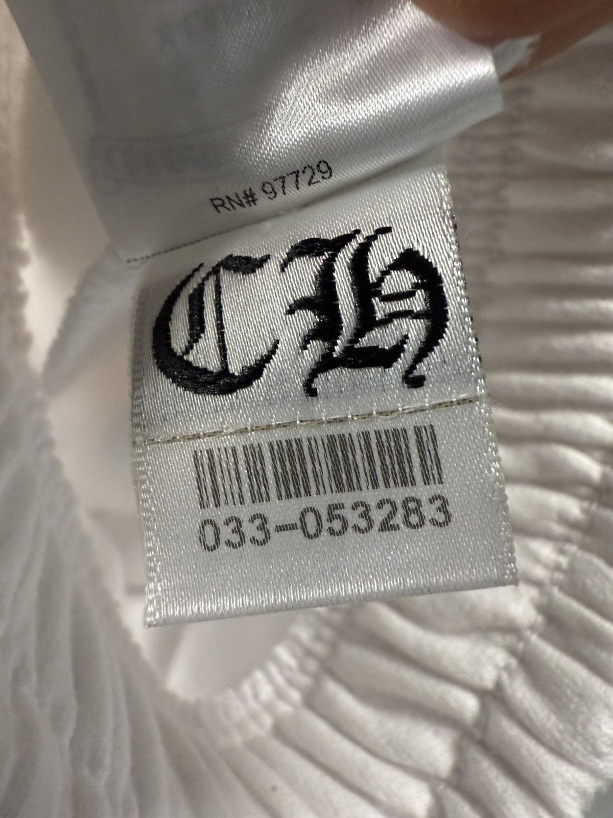Chrome Hearts Chrome Hearts White/Blue Horseshoe Sweatpants Size US 36 / EU 52 - 9 Thumbnail