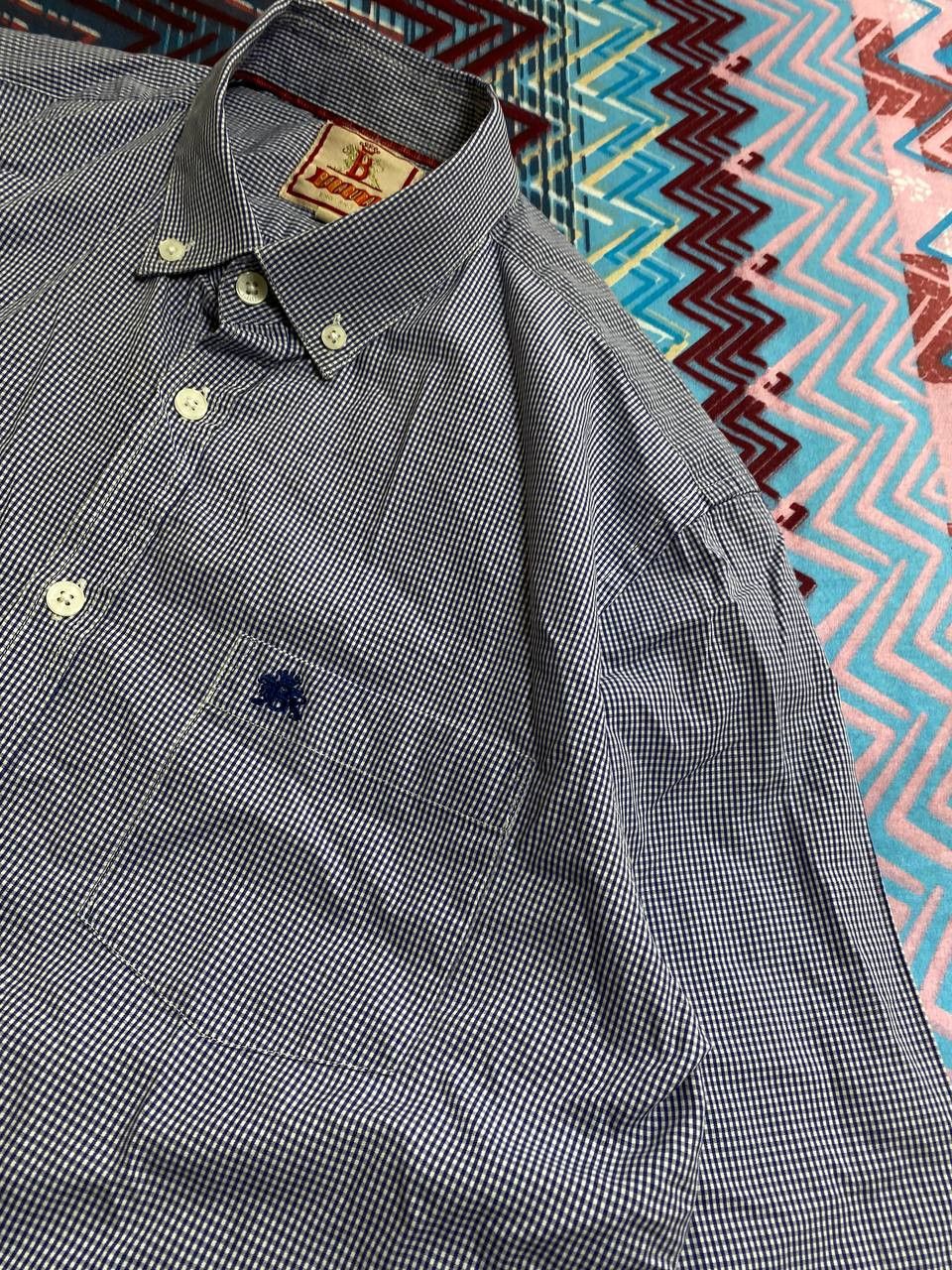 Baracuta × Vintage Baracuta England Casual Checkered Long Sleeve Shirt Size US M / EU 48-50 / 2 - 12 Thumbnail
