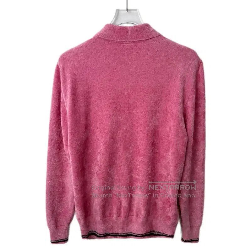 Miu Miu Miu Miu Pink Cotton Blend Women's Jacket . Size L / US 10 / IT 46 - 2 Thumbnail