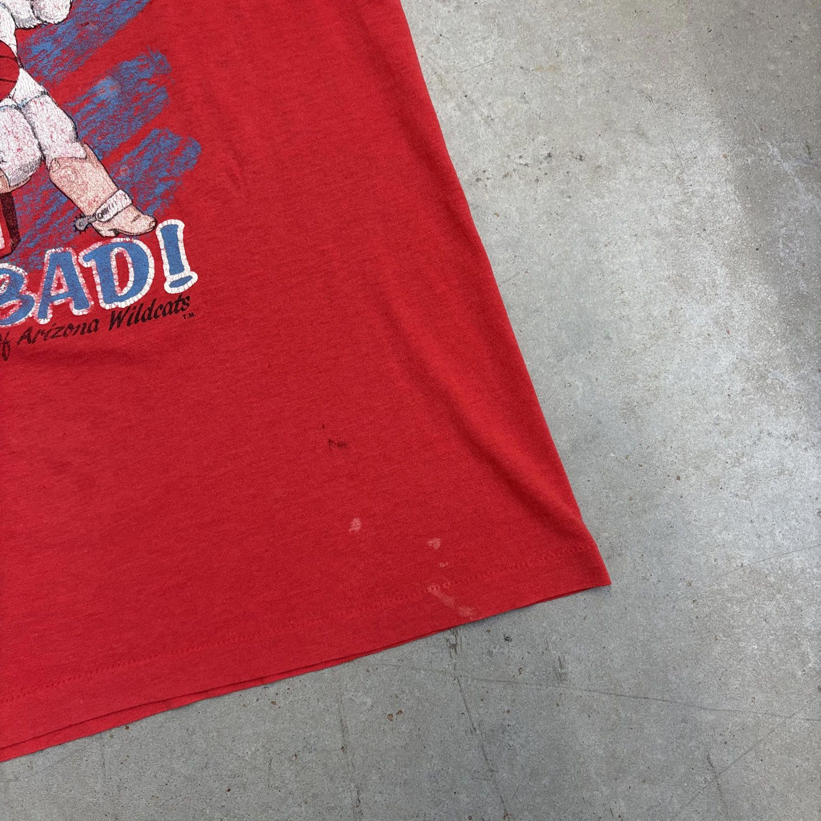 Other Vintage 80s Arizona University Wildcats Mascout T-Shirt Size US M / EU 48-50 / 2 - 4 Thumbnail