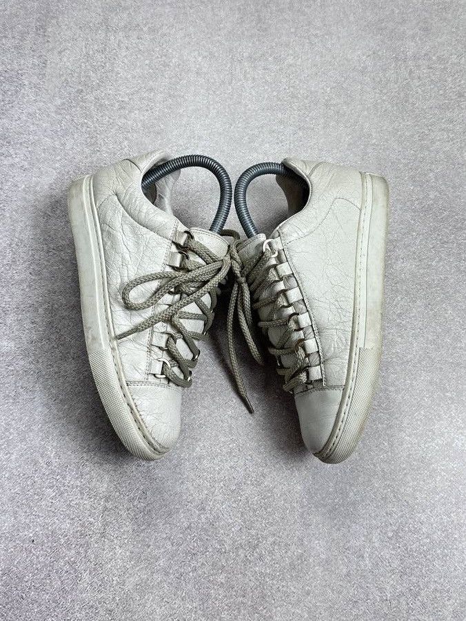 Balenciaga Vintage Balenciaga Arena Leather Low Leather Sneakers EUR 35 Size US 5 / IT 35 - 4 Thumbnail