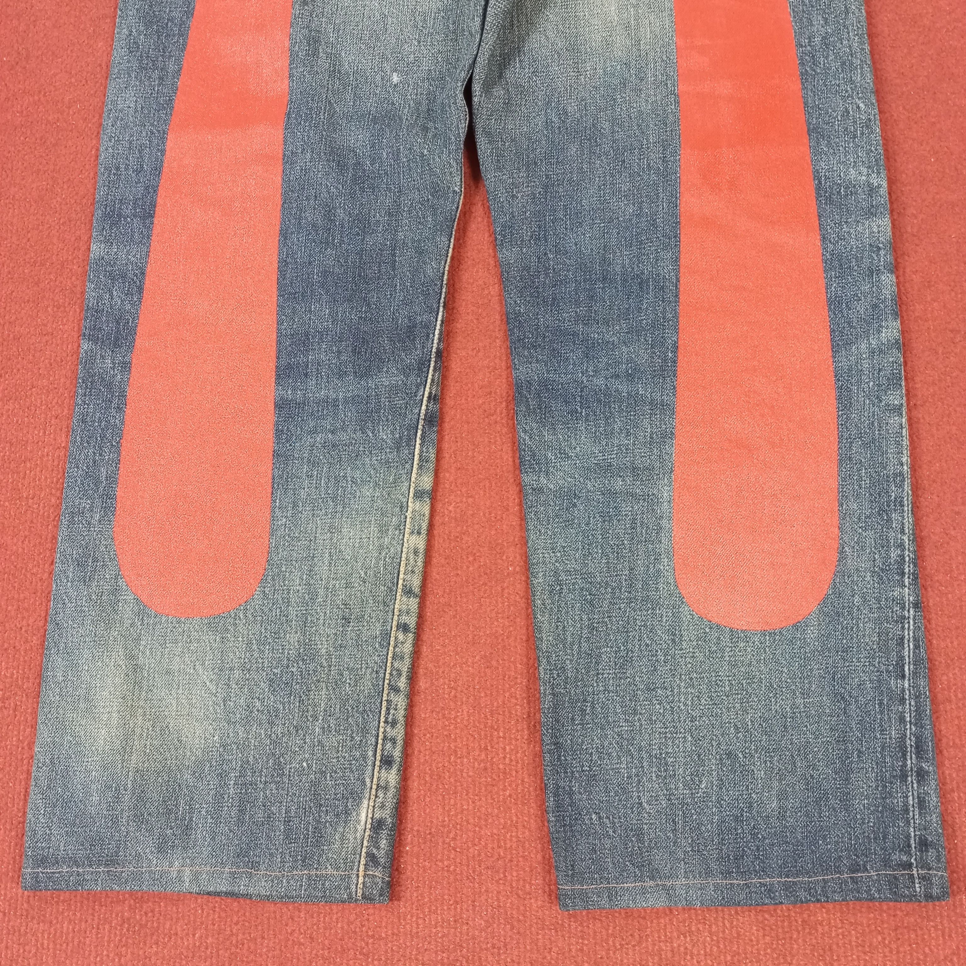 Evisu Evis Japanese Brand Fashion Style Custom Daicock Jeans Size US 28 / EU 44 - 3 Thumbnail