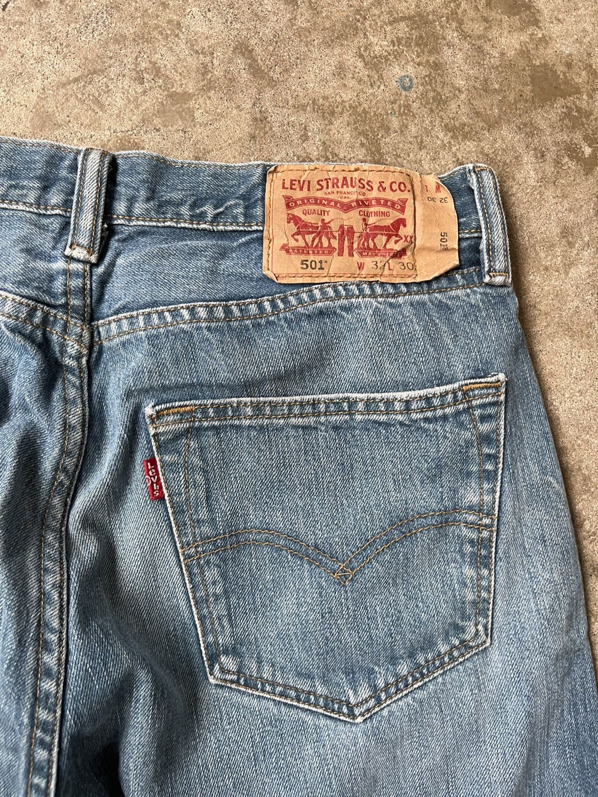 Levi's Levi’s 501 Denim Size US 30 / EU 46 - 8 Thumbnail