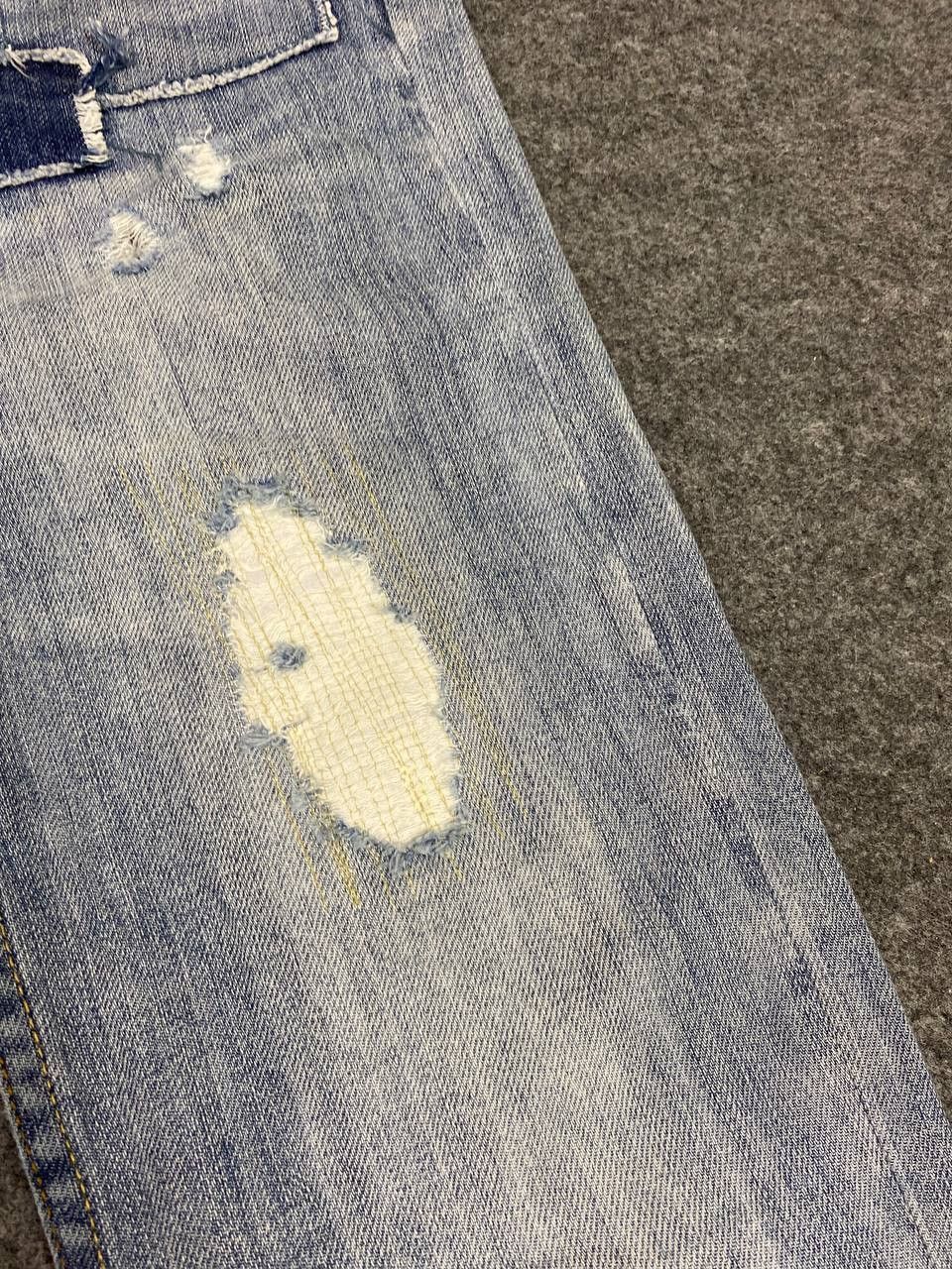 Japanese Brand japanese brand patchwork distressed denim nice design Size 30" / US 8 / IT 44 - 10 Thumbnail