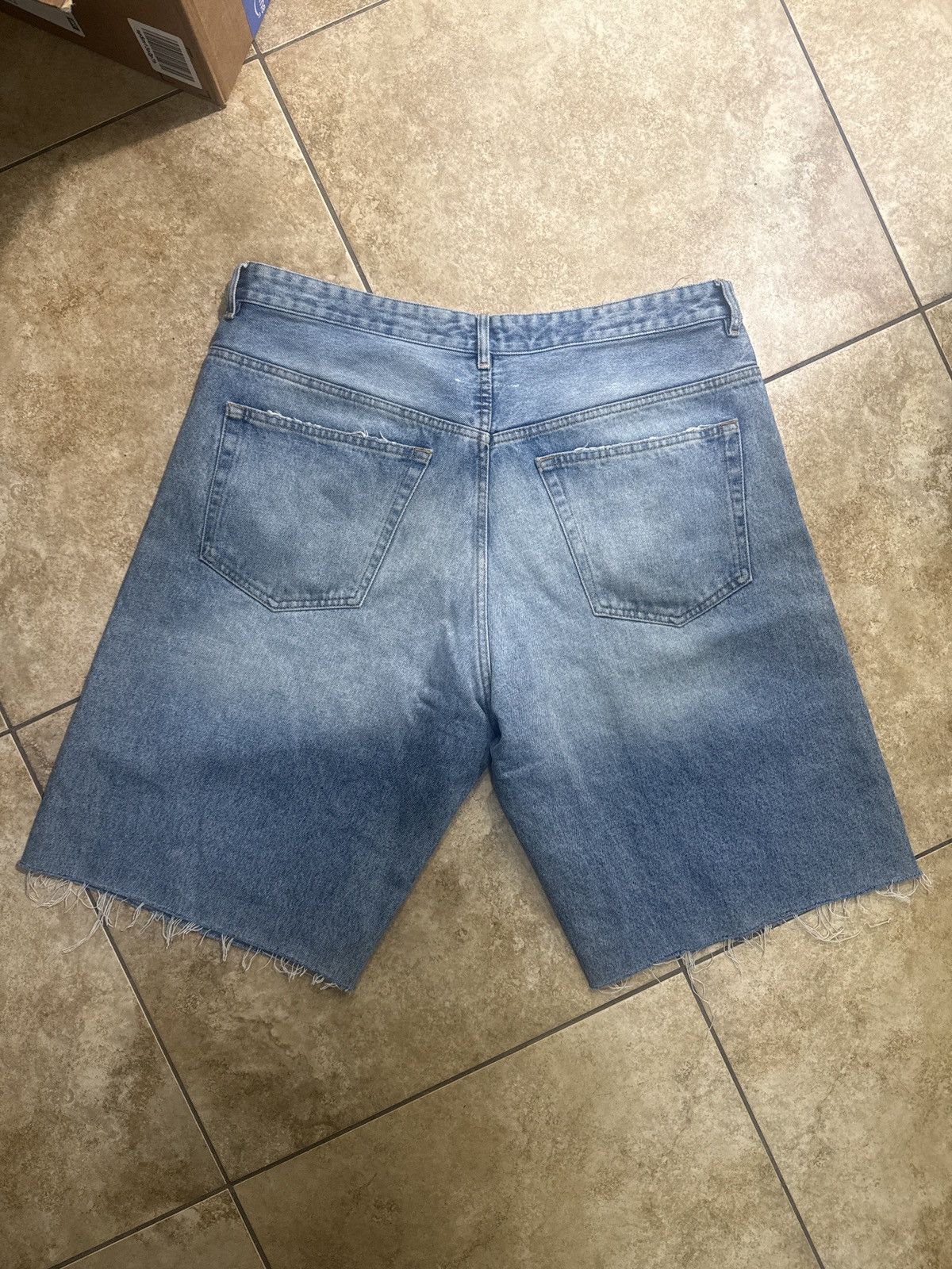MM6 MM6 Long Length Denim Shorts Size US 38 / EU 54 - 2 Thumbnail
