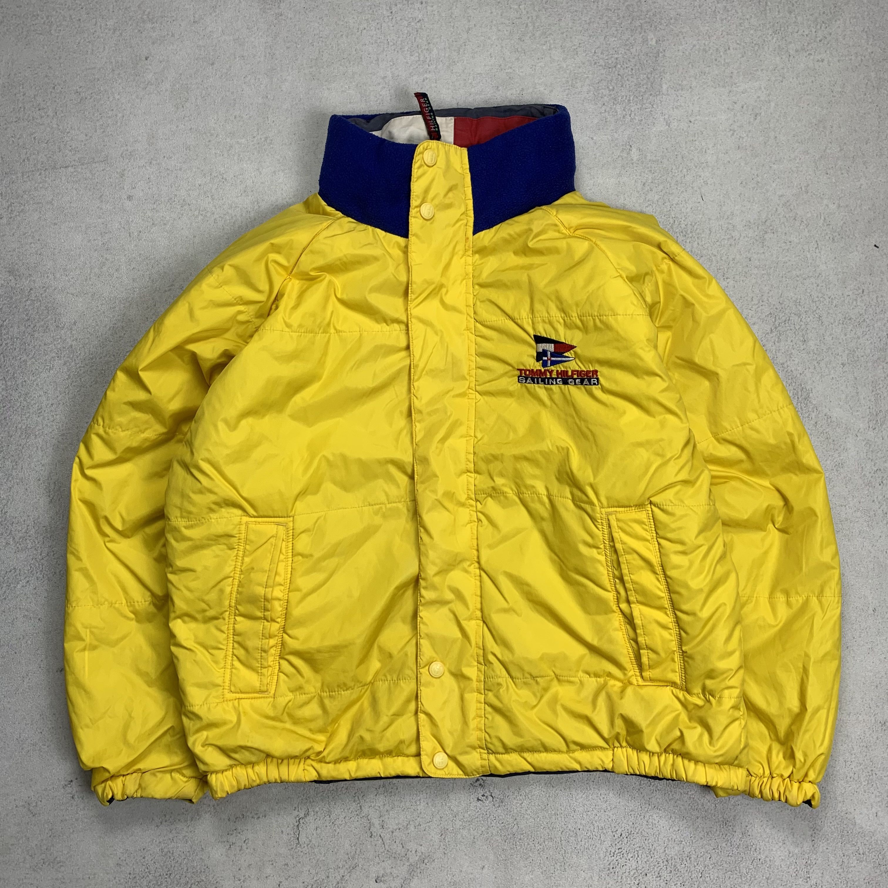 Tommy Hilfiger Vintage 90s Reversible Tommy Hilfiger Puffer Jacket Size US XXL / EU 58 / 5 - 9 Thumbnail