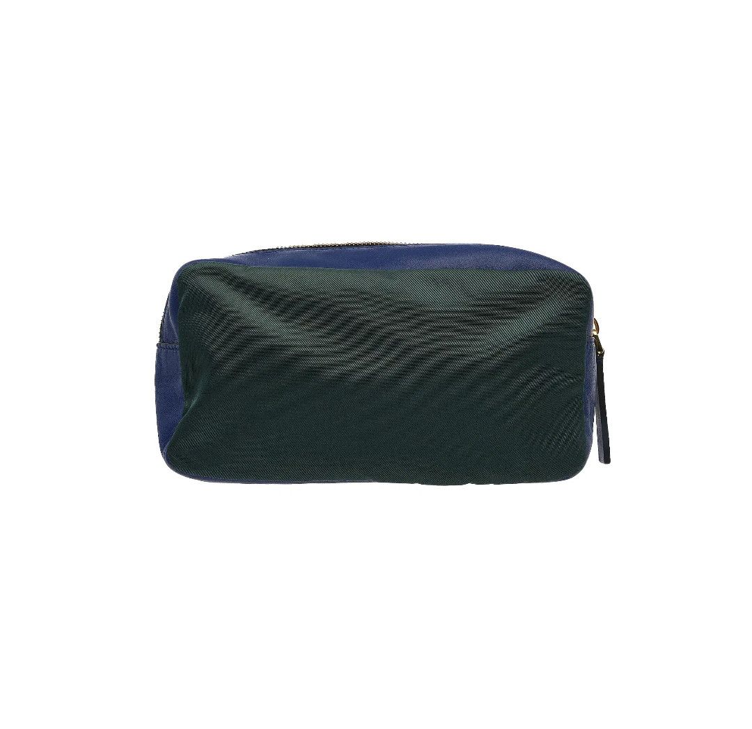 Marni MARNI leather & FABRIC GREEN GRECIAN BLUE pouch Size ONE SIZE - 3 Thumbnail
