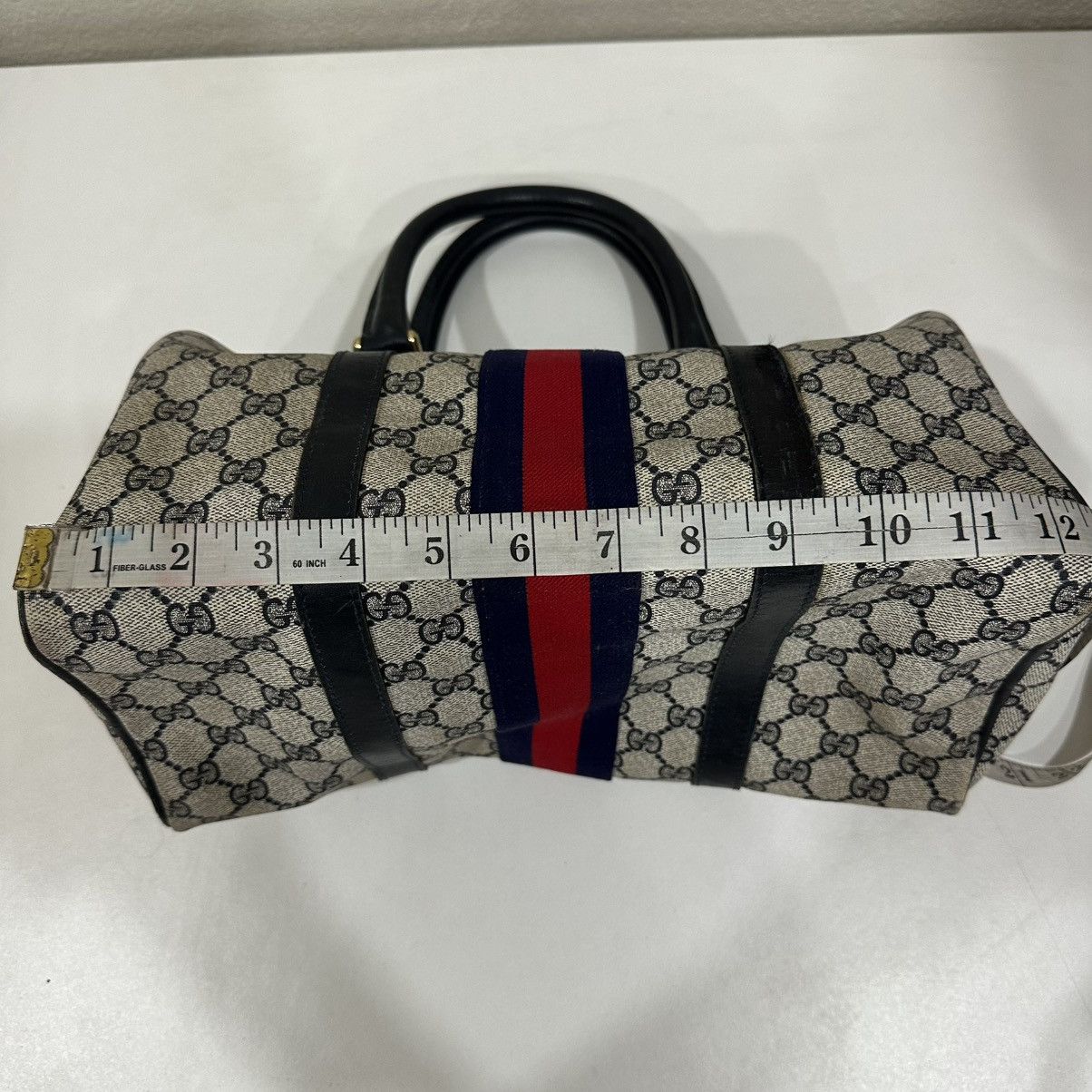 Gucci ‼️LASTDROP‼️ VINTAGE GUCCI GG SUPREME BOSTON BAG Size ONE SIZE - 6 Thumbnail