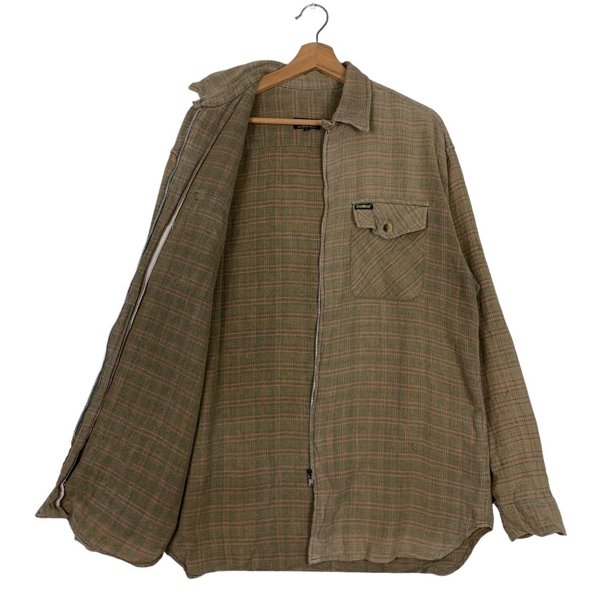 Oshkosh OSHKOSH Checked Plaid Double Pocket Flannel Jacket #0313-C14 Size US L / EU 52-54 / 3 - 8 Thumbnail