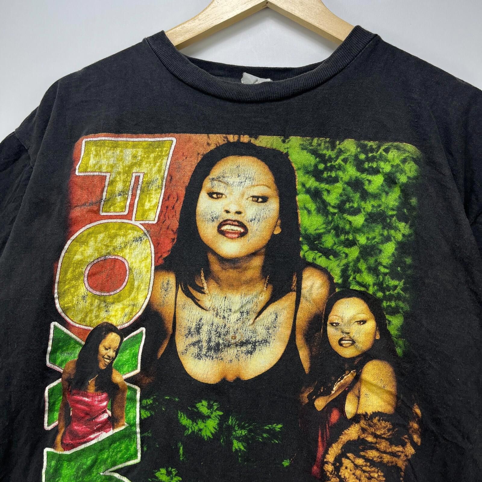 Vintage Vintage 90s Foxy Brown Rap T Shirt Bay Club XL The Firm Nas Size US XL / EU 56 / 4 - 8 Thumbnail