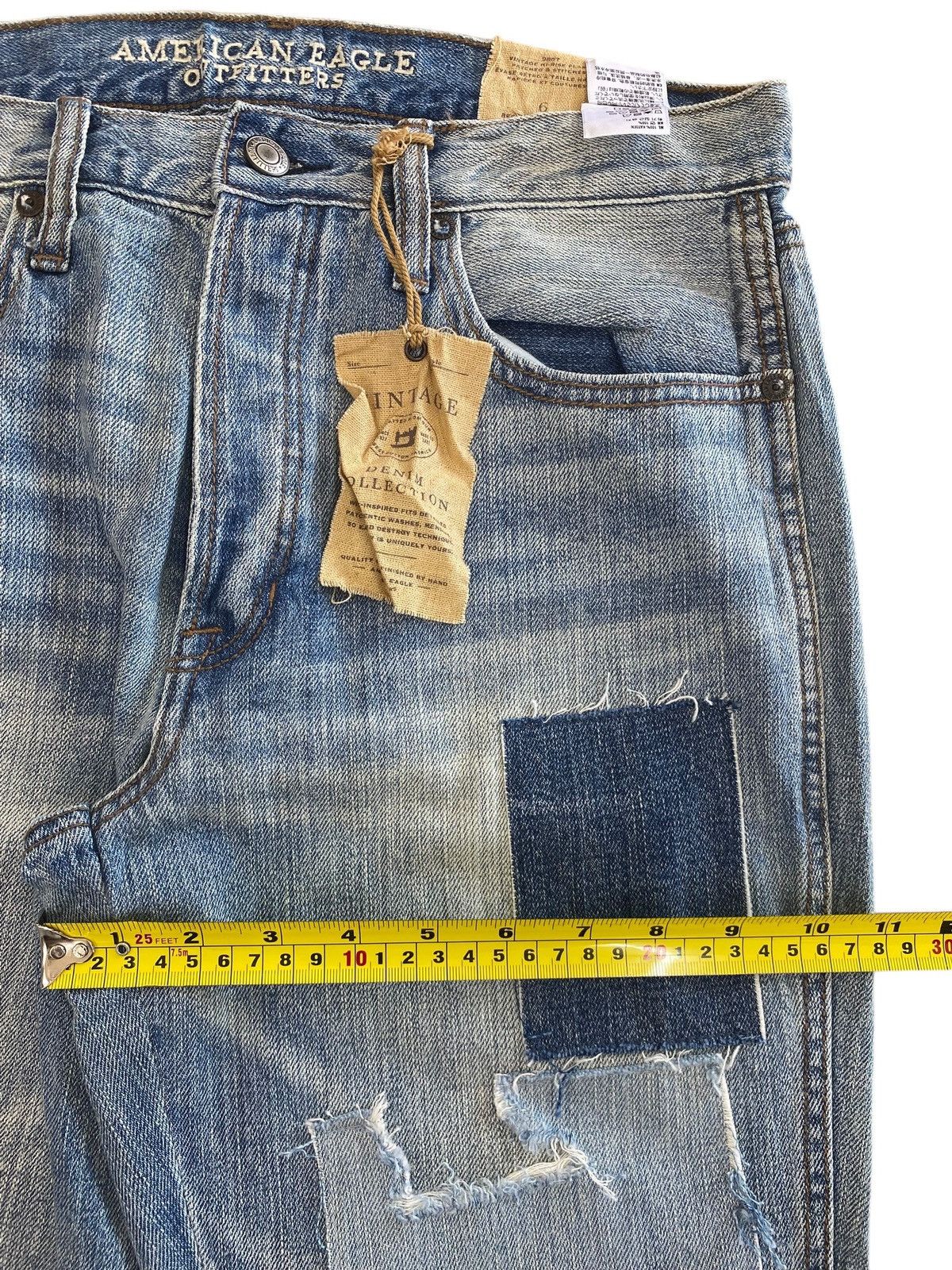 American Eagle Outfitters American Eagle Outfitter Patches Flare Jeans Size US 30 / EU 46 - 7 Thumbnail