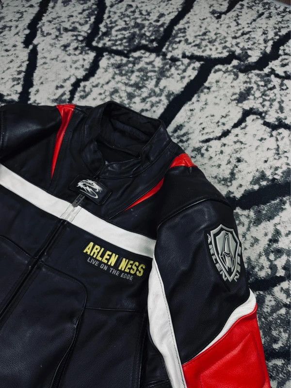 Other Vintage Arlen Ness Motorcycle Jacket Black Red M Size US M / EU 48-50 / 2 - 4 Thumbnail