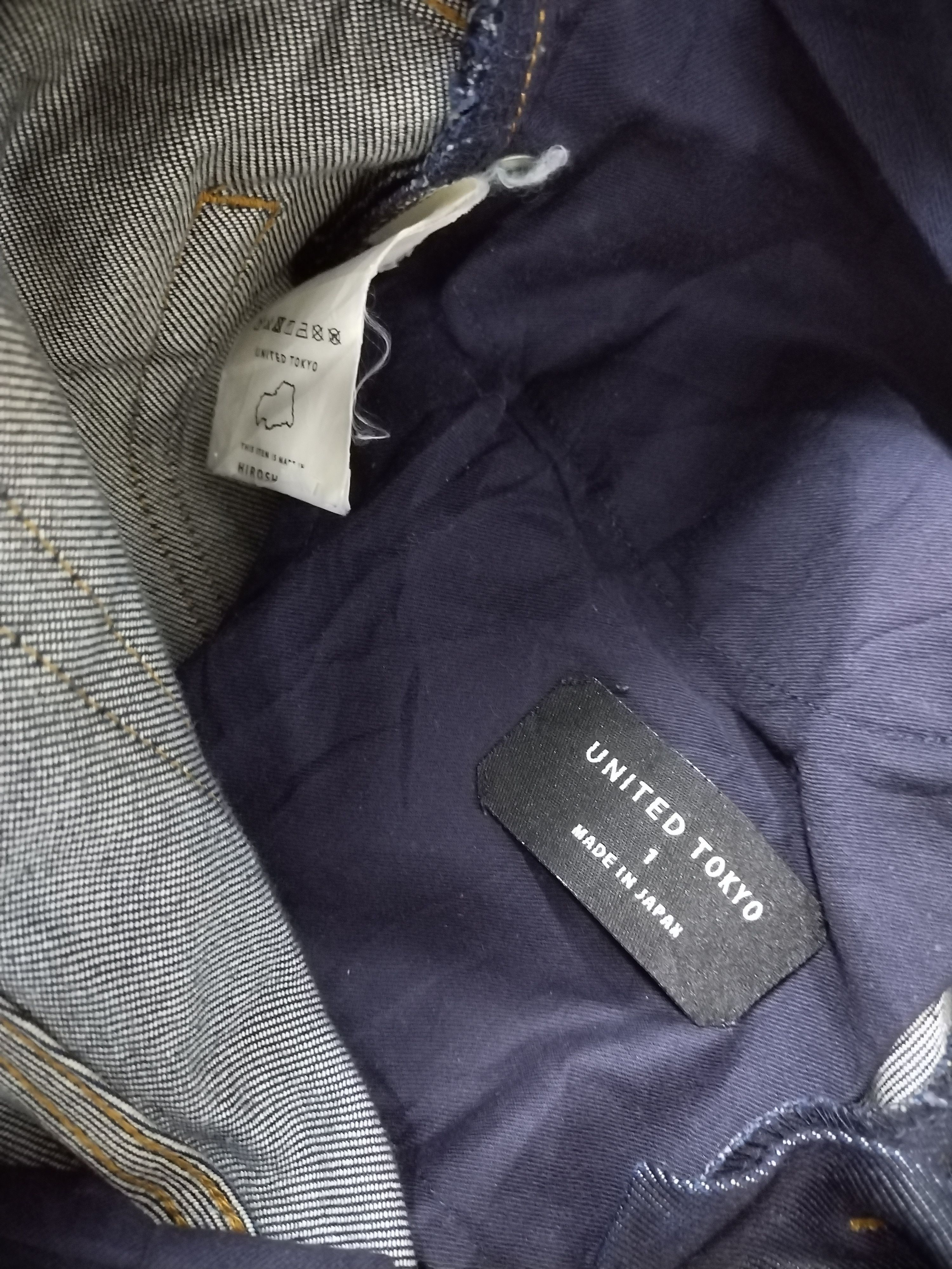 Designer × Japanese Brand Awesome design & character slim fit engineered denim Size US 30 / EU 46 - 15 Thumbnail