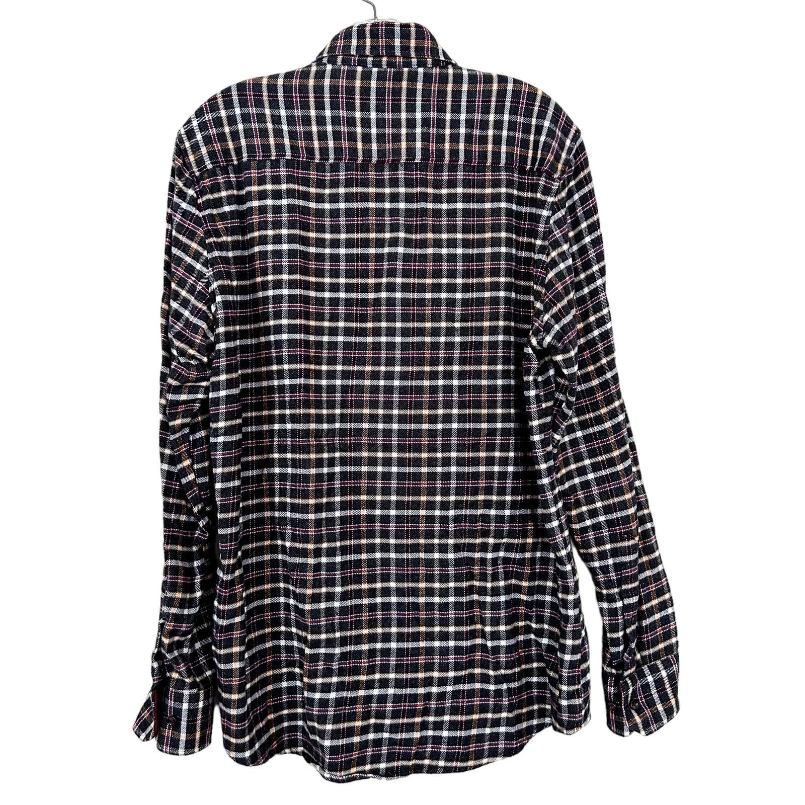 Haupt Haupt Germany Gray Plaid Flannel Sz M Size US M / EU 48-50 / 2 - 5 Thumbnail