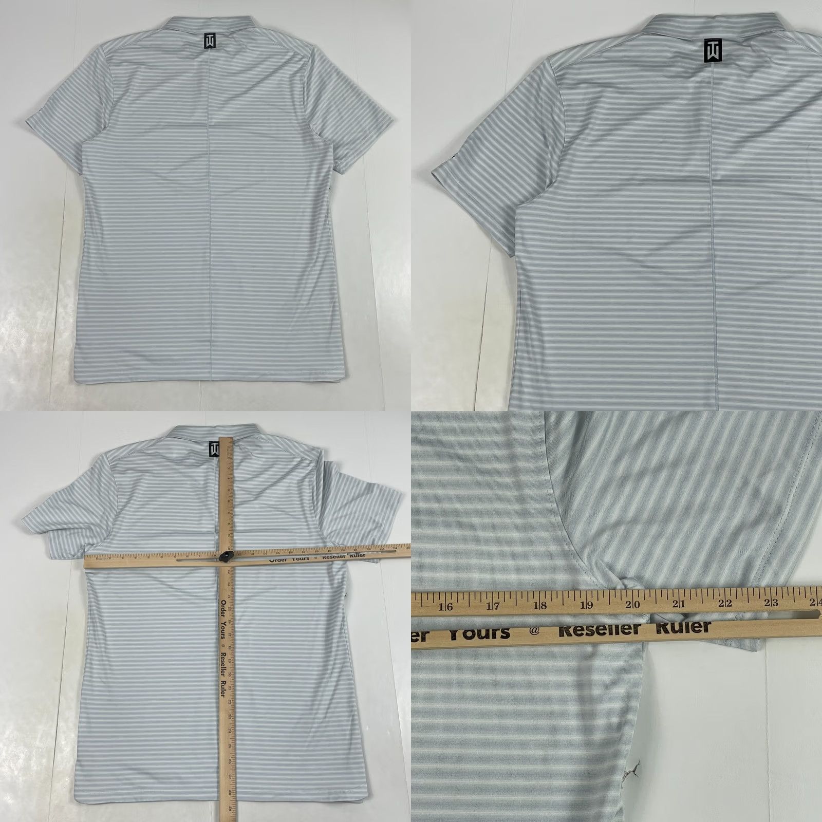 Nike Nike Shirt Mens S Blue Polo Small Tiger Woods Dri Fit Short Sleeve Golfer Golfing Size US S / EU 44-46 / 1 - 8 Thumbnail