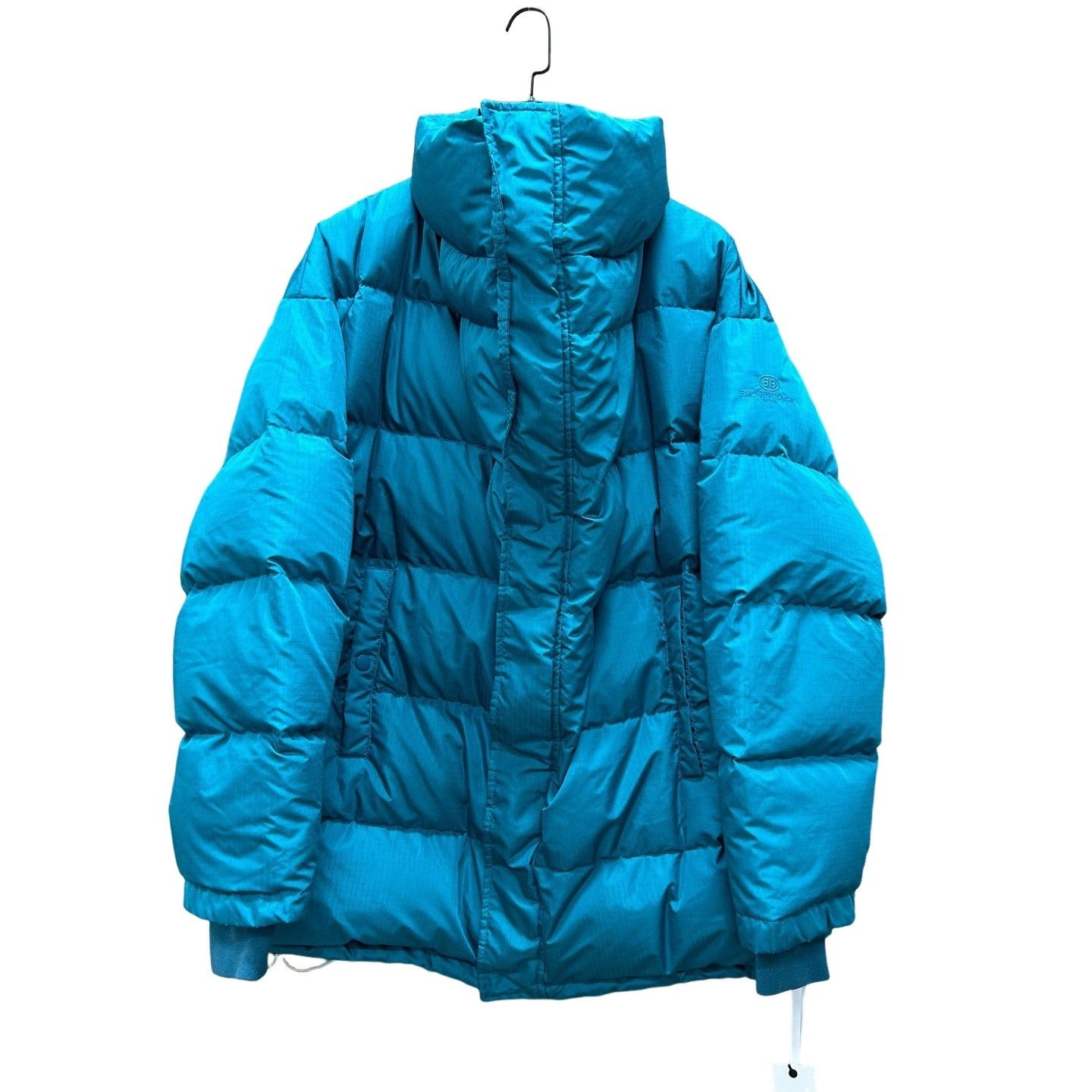Balenciaga Balenciaga Blue Logo Puffer Jacket Size 46 Size US S / EU 44-46 / 1 - 1 Thumbnail