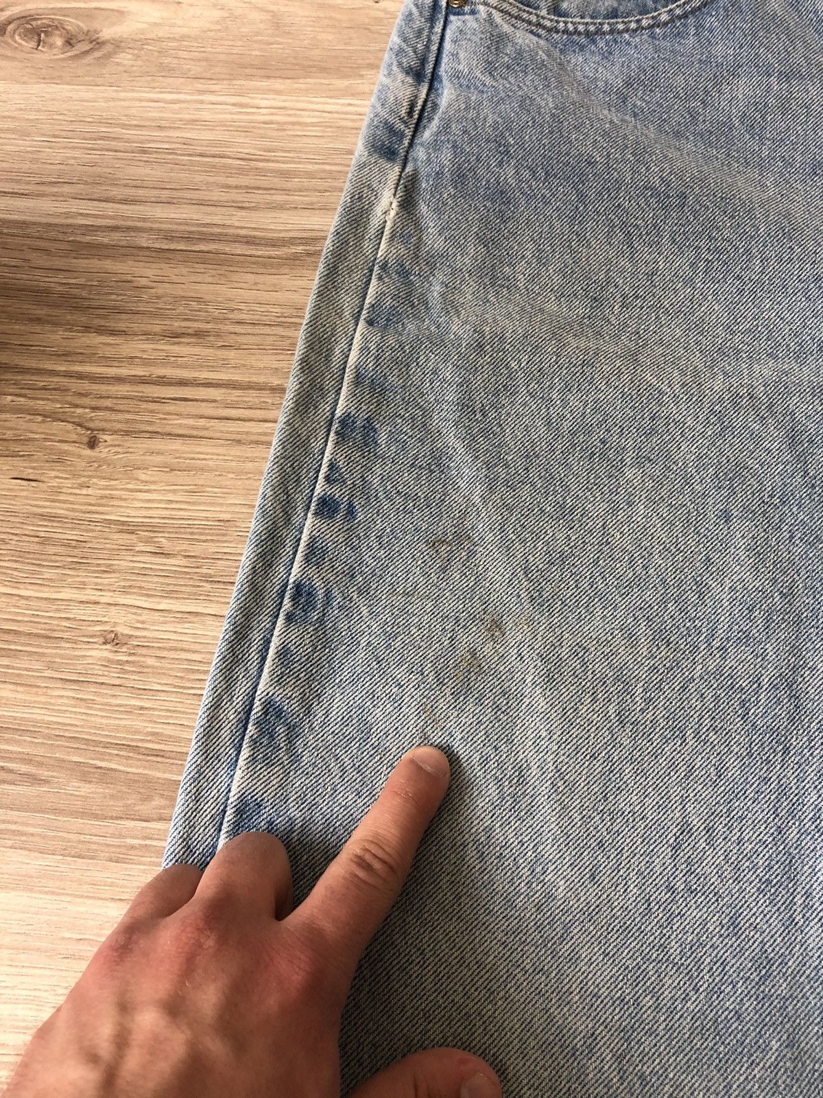 Carhartt × Vintage Vintage Carhartt Light Wash Denim Work Jeans Size US 40 / EU 56 - 7 Thumbnail