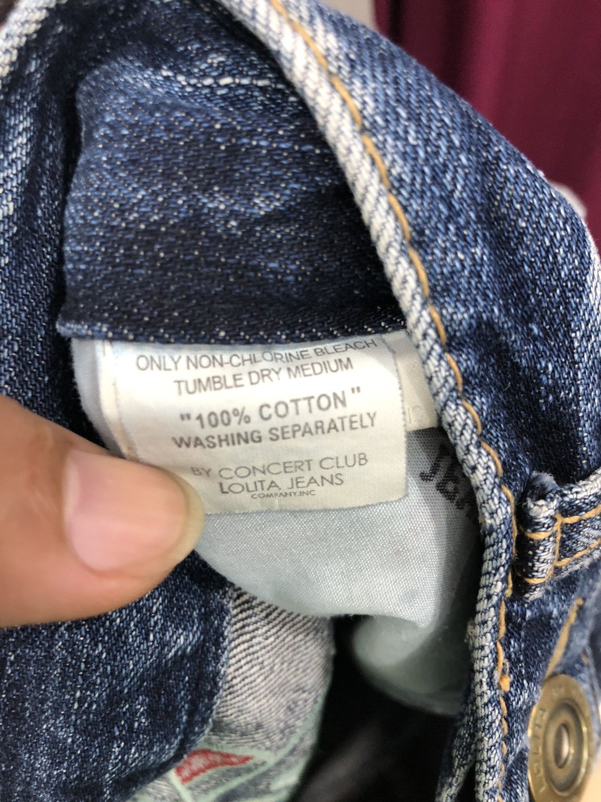 14th Addiction A travel Story from Lolita x Yoshimoto nara Denim pants Size US 31 - 7 Thumbnail
