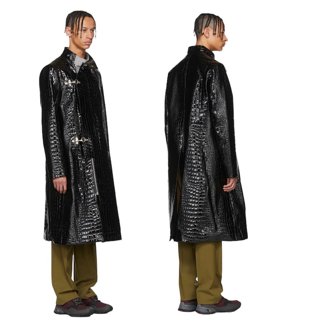 Raf Simons Raf Simons ss18 Modello Fireman Buckle Coat *RARE* Size US L / EU 52-54 / 3 - 9 Thumbnail