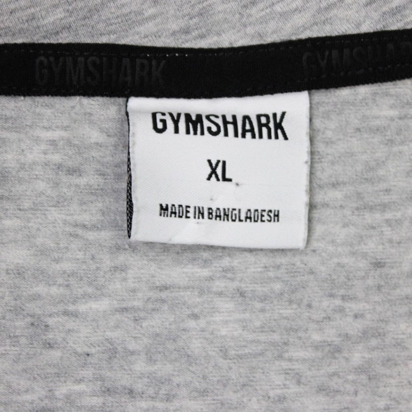 Gymshark Gymshark Shirt Mens XL Gray Critical 2.0 Cotton/Poly Stretch Short Sleeve T-Shirt Regular Fit Classic Activewear Crew Neck Logo Size US XL / EU 56 / 4 - 4 Thumbnail