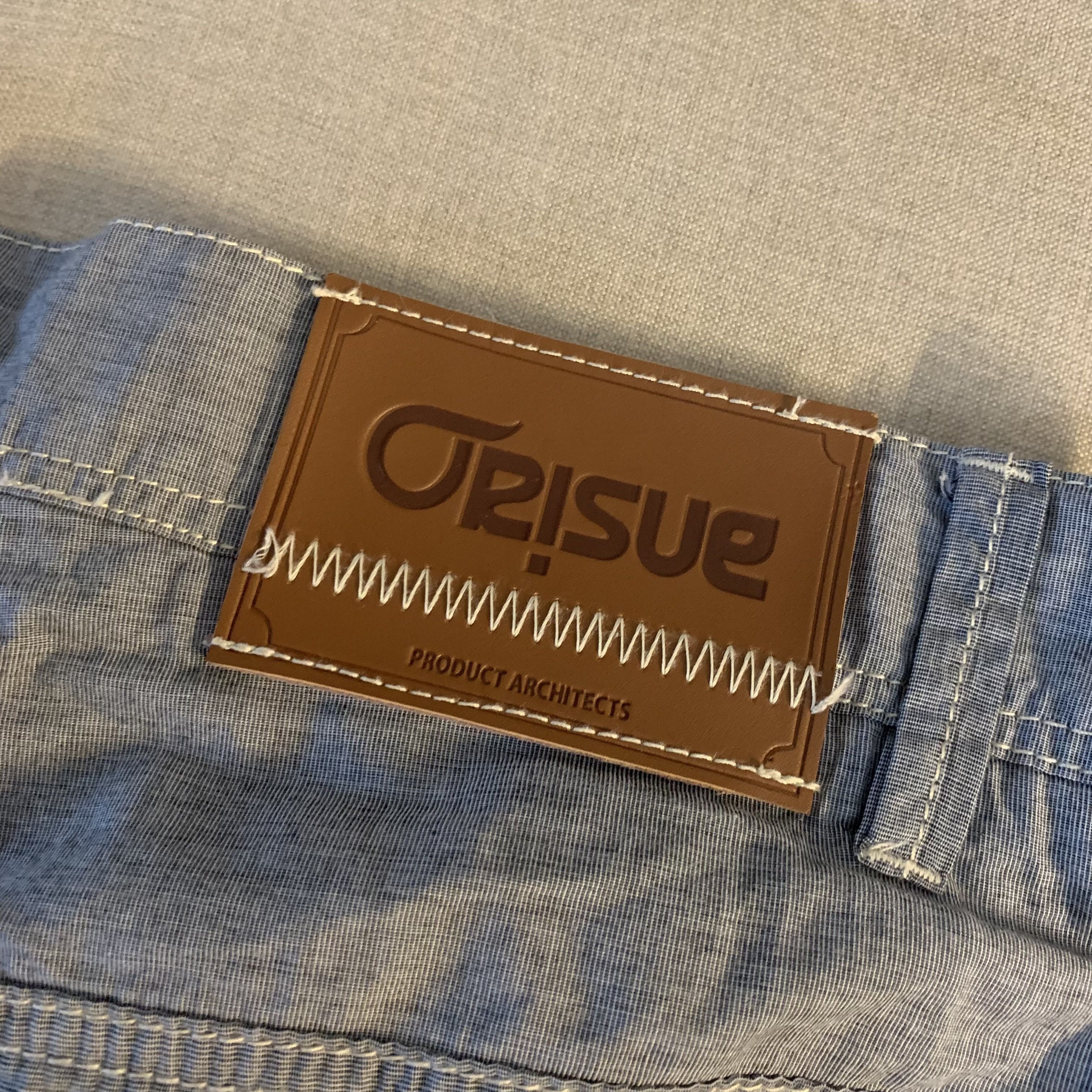 Orisue Orisue Blue Cotton Pants 34 Size US 34 / EU 50 - 3 Thumbnail