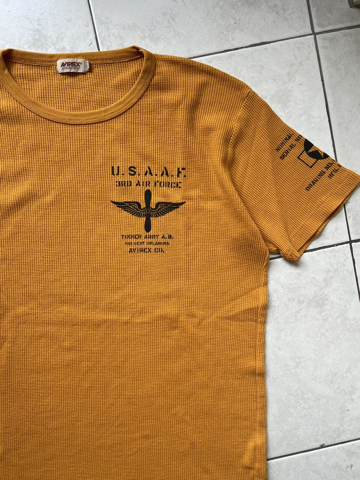 Avirex Avirex U.S.A.A.F Waffle T-Shirts Size US L / EU 52-54 / 3 - 5 Thumbnail