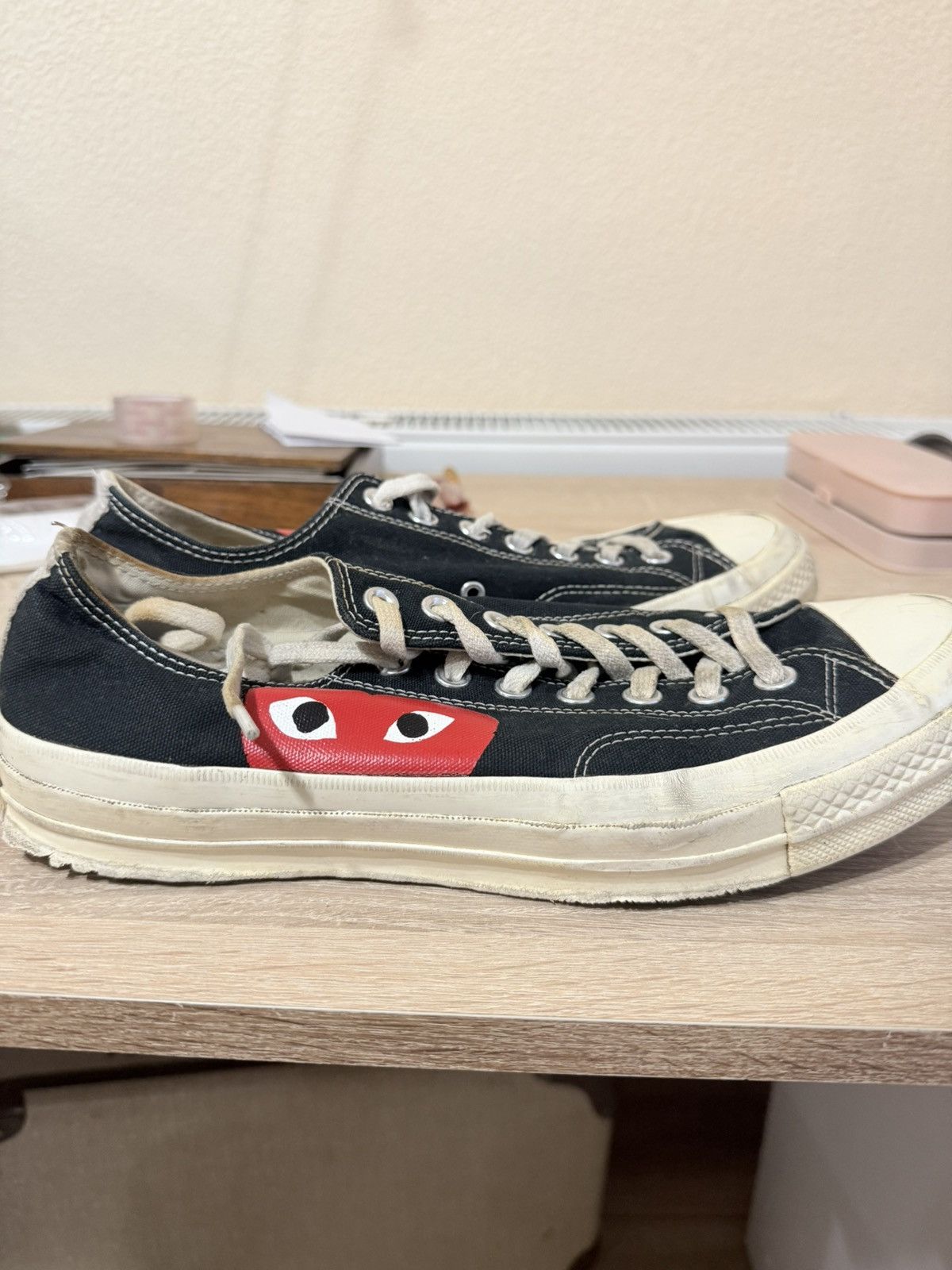 Comme des Garcons PLAY × Converse Very nice Size US 9 / EU 42 - 2 Thumbnail