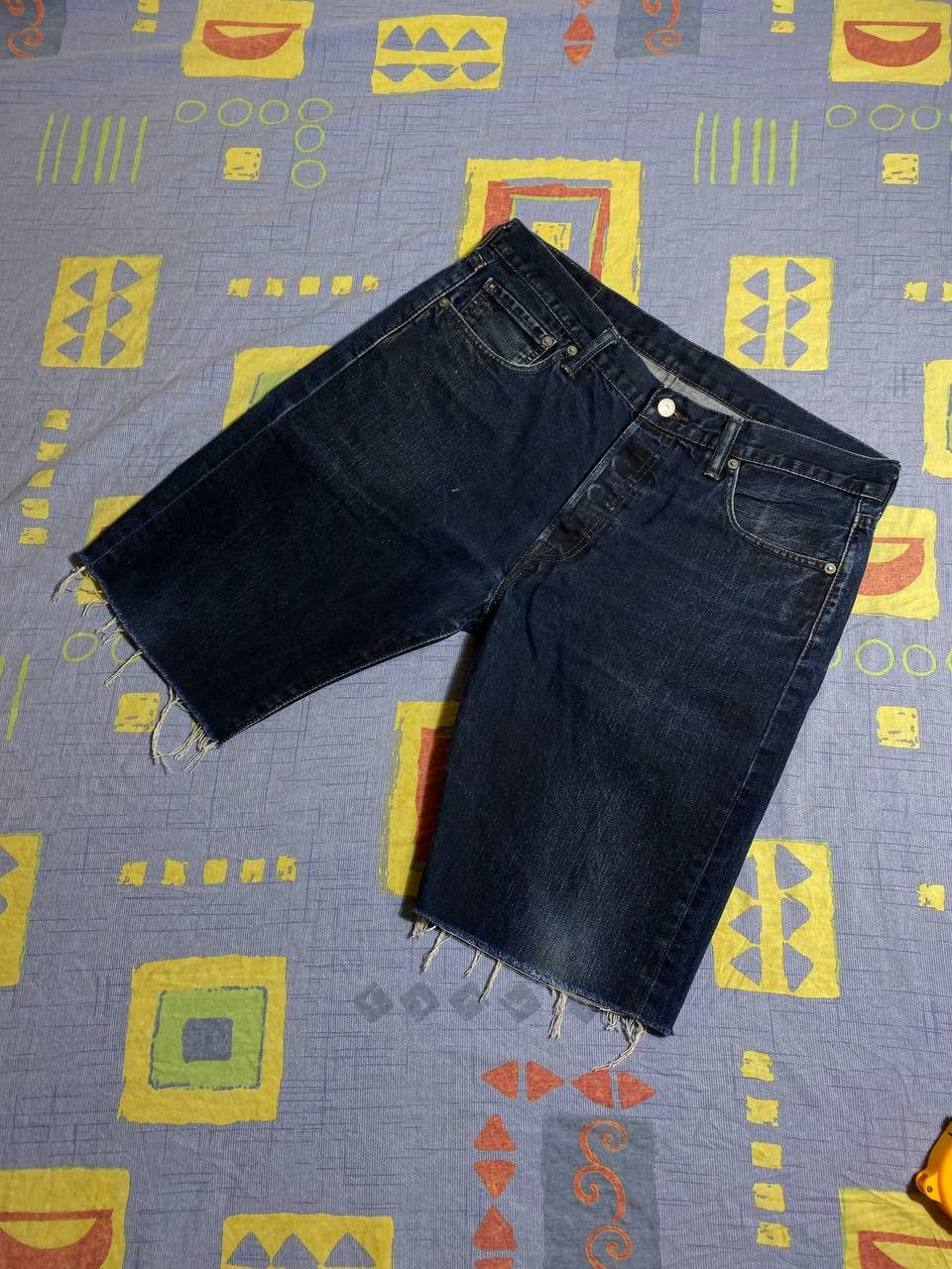 Levi's VINTAGE Y2K DENIM LEVIS SHORTS Size US 34 / EU 50 - 10 Thumbnail
