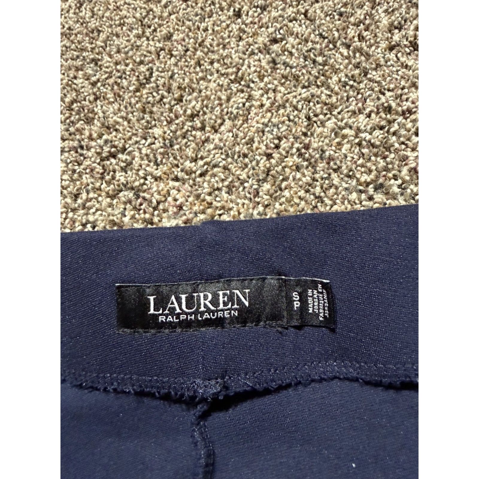 Ralph Lauren Lauren Ralph Lauren Women's Leggings Size Small Navy Blue Horse Riding Pants Size 28" / US 6 / IT 42 - 4 Thumbnail