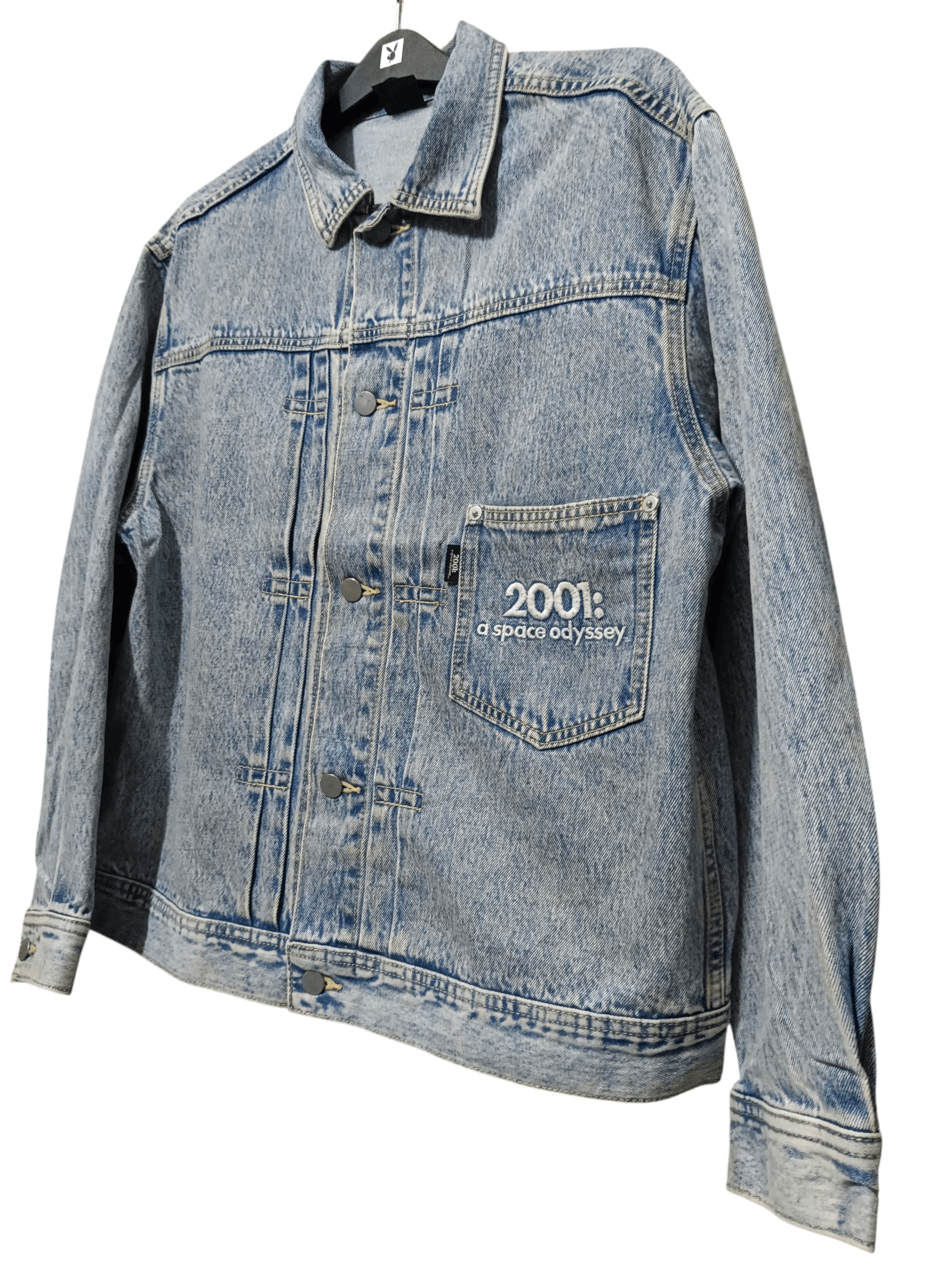 Other 2001: A space odyssey pleated denim jacket Size US M / EU 48-50 / 2 - 3 Thumbnail