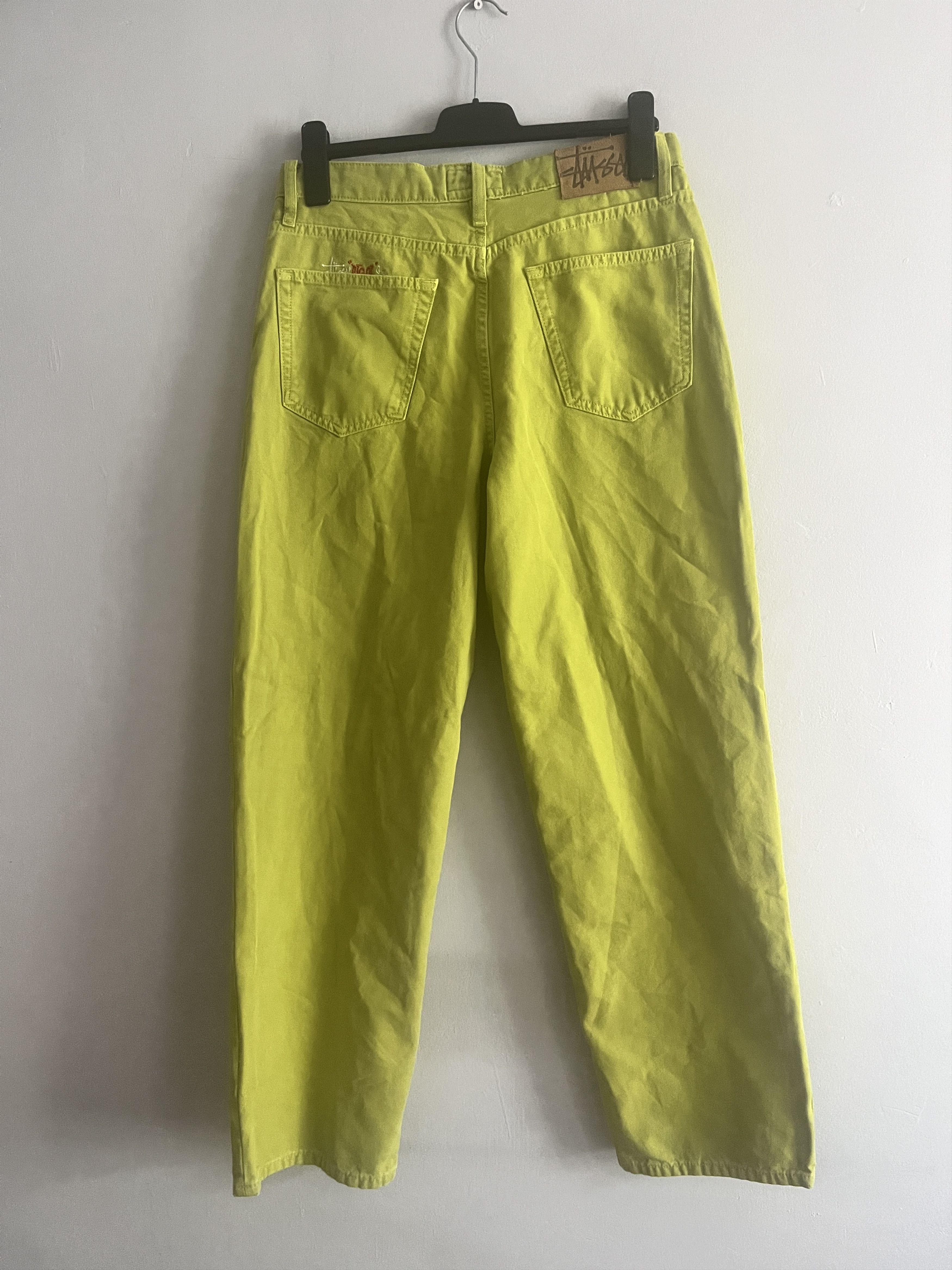 Stüssy Big Ol Jean Washed Canvas Cactus - Denim