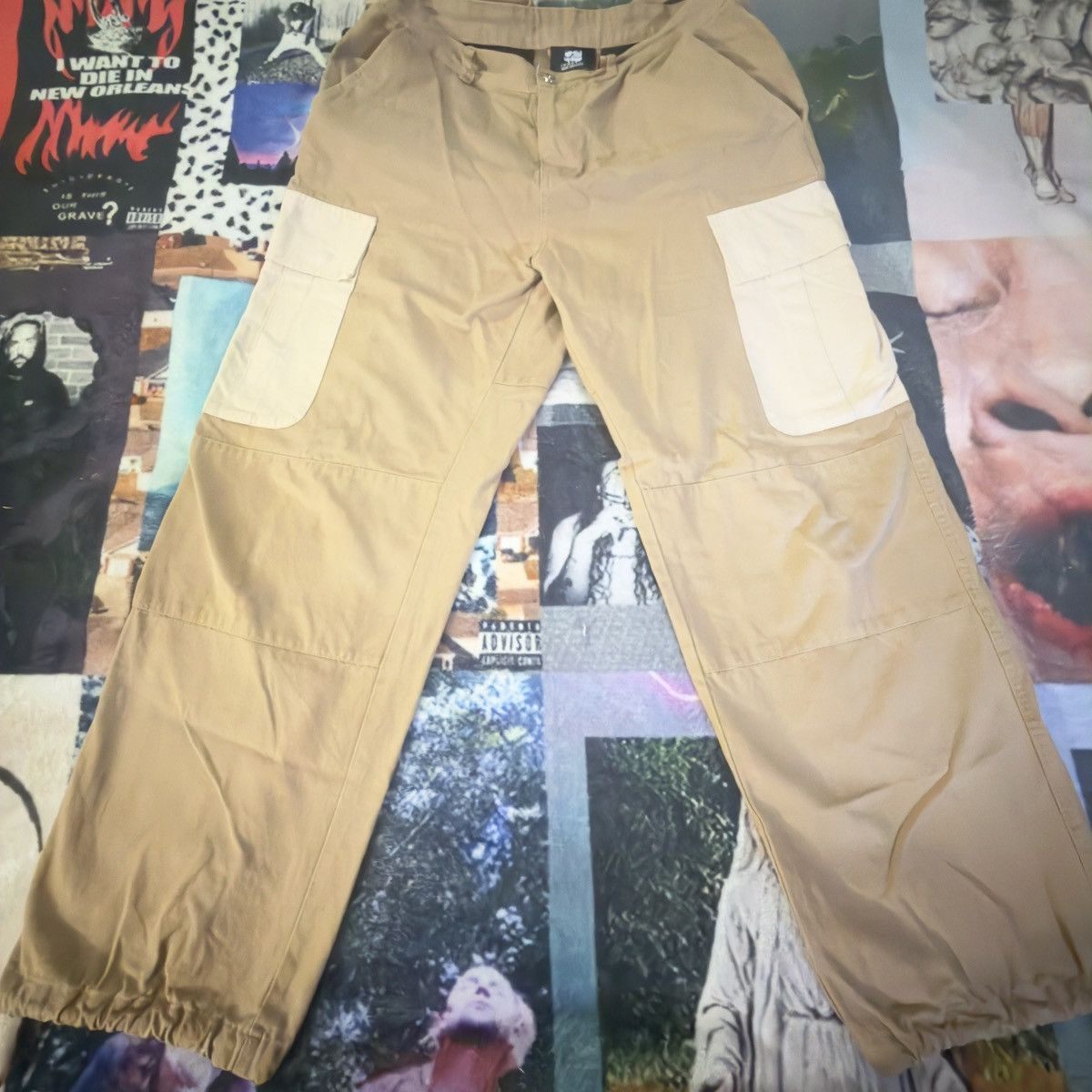 G59 Records G59 Logo Khaki Pants Size US 30 / EU 46 - 3 Thumbnail