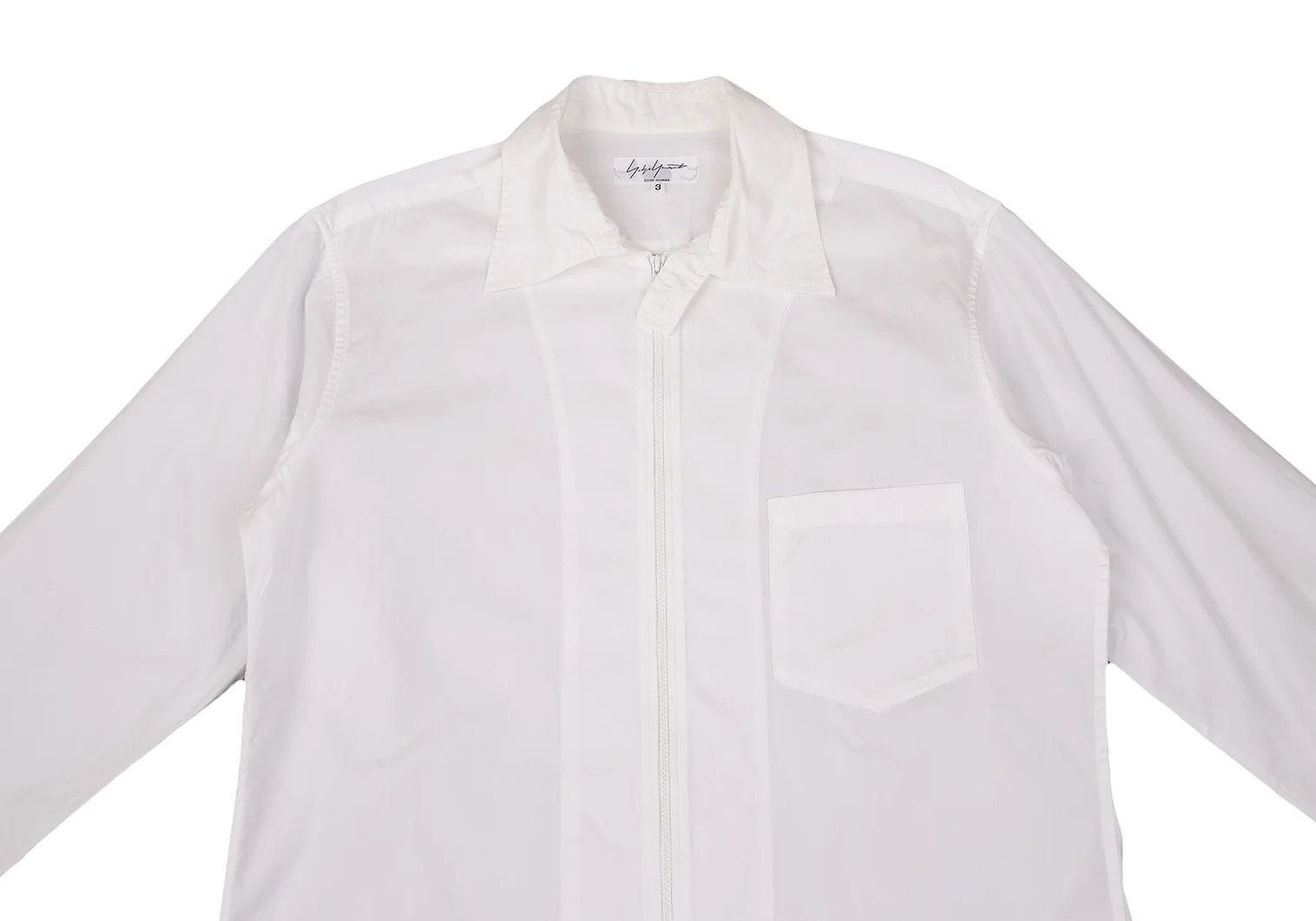 Yohji Yamamoto Yohji Yamamoto Cotton Double Zip Long Sleeve Shirt Size US XS / EU 42 / 0 - 2 Thumbnail