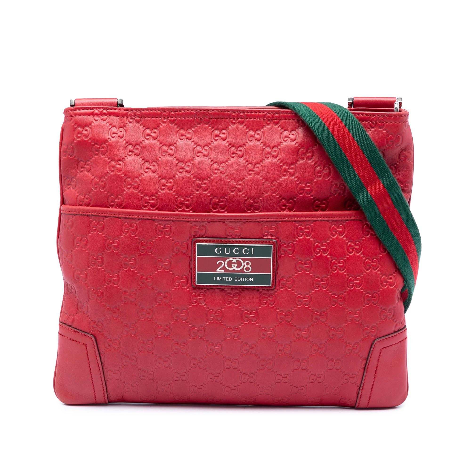 Gucci Beijing Olympics Edition Guccissima Web Crossbody Size ONE SIZE - 1 Thumbnail