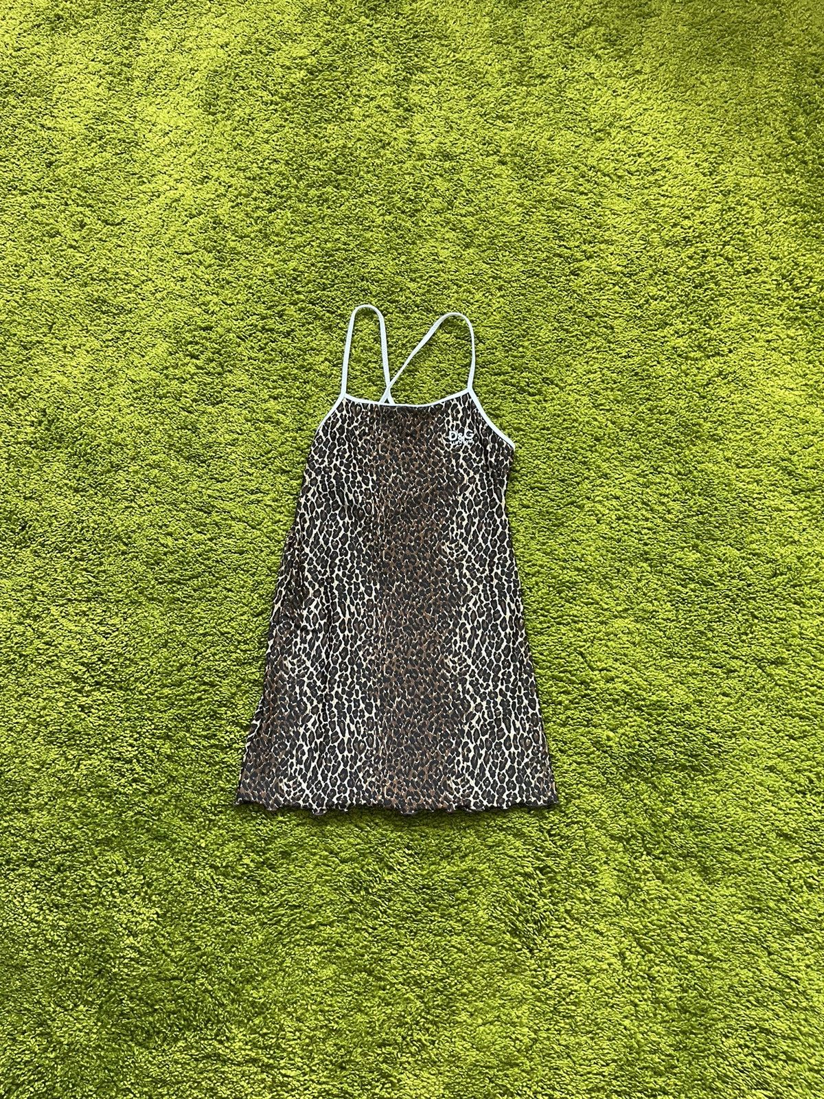 Designer × Dolce & Gabbana × Vintage Dolce & Gabbana junior D&G iconic leopard tank top Y2K Size XS / US 0-2 / IT 36-38 - 1 Thumbnail